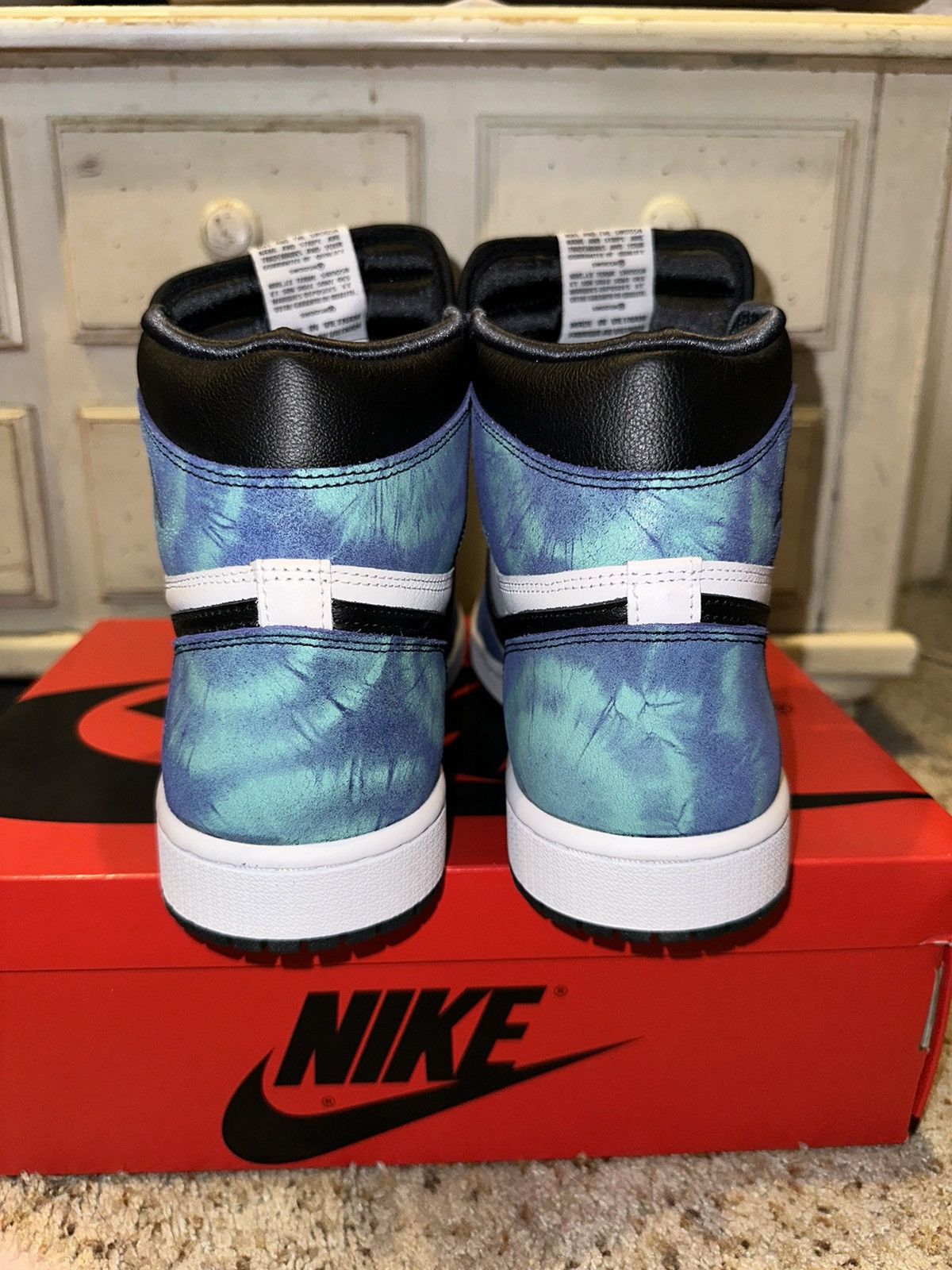 Jordan Brand × Nike Jordan 1 Retro High Tie Dye (Men’s size 10.5) Size US 12 / IT 42 - 3 Thumbnail