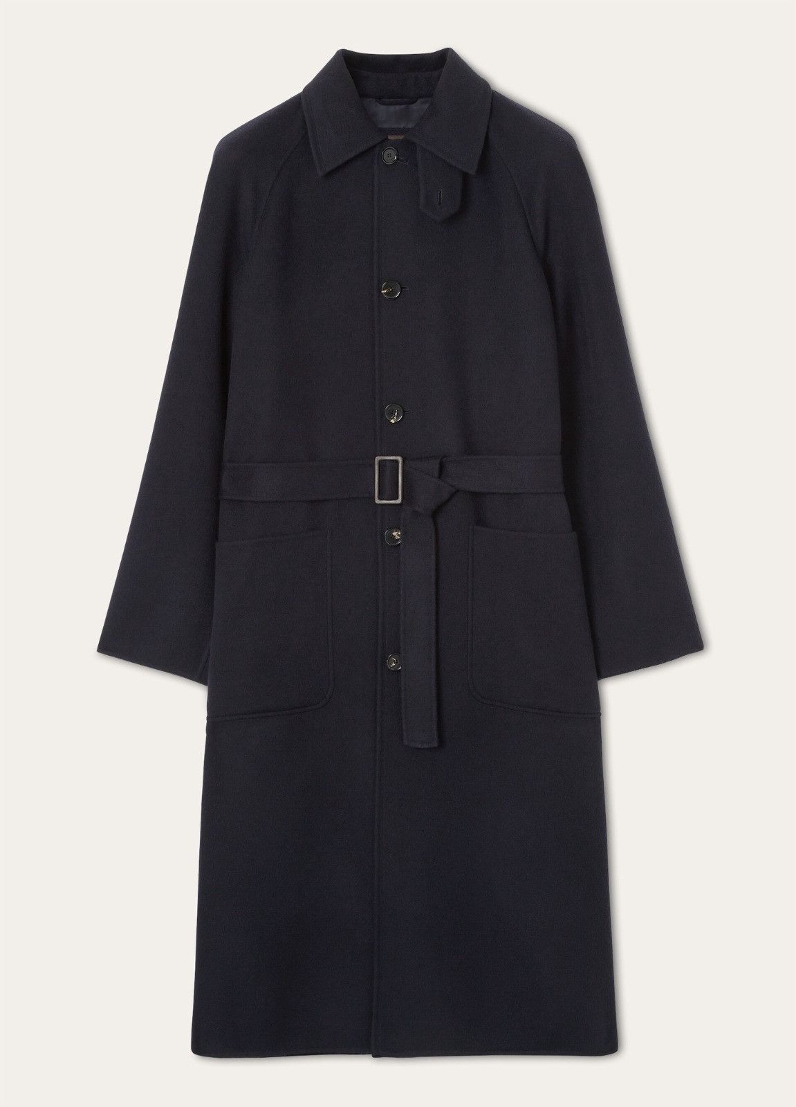 Loro Piana o1srvl11e0526 FAP0487 Owen Coat in Blue Size US XL / EU 56 / 4 - 1 Thumbnail