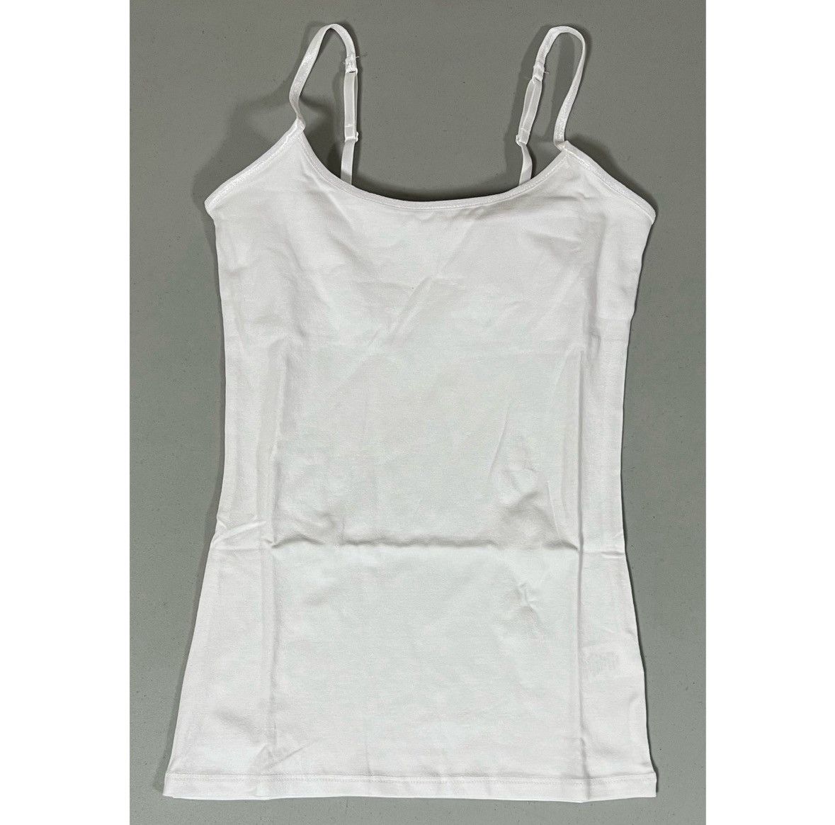 Sonoma SO White Shelf-Bra Cami Camisole Tank Top Shirt Size XS 🤍 Size XS / US 0-2 / IT 36-38 - 1 Thumbnail