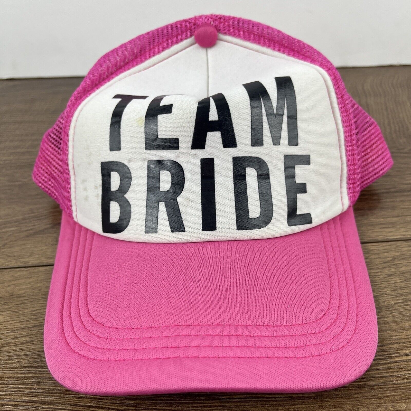 Other Team Bride Hat Bride Snapback Pink Hat Adjustable Adult Size Size ONE SIZE - 5 Thumbnail
