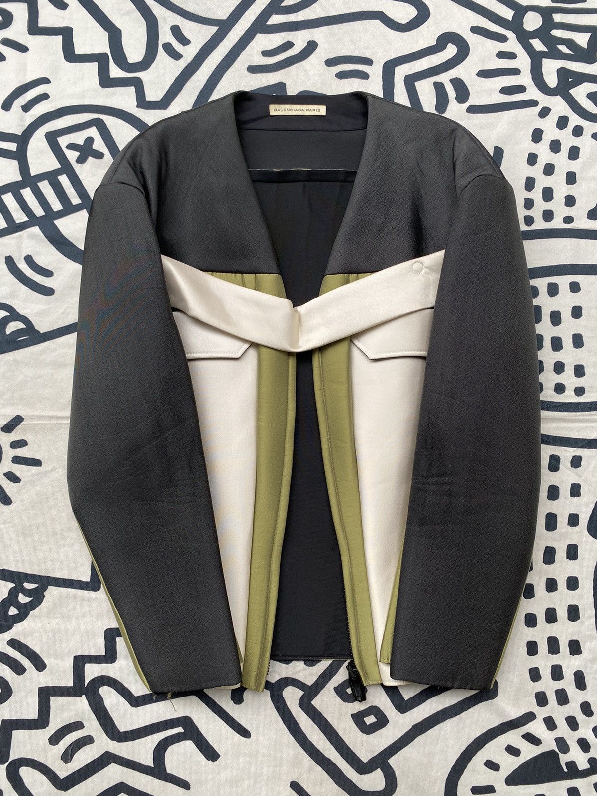 Balenciaga SS2012 Balenciaga by Nicolas Ghesquiere RTW Jacket Size XS / US 0-2 / IT 36-38 - 1 Thumbnail
