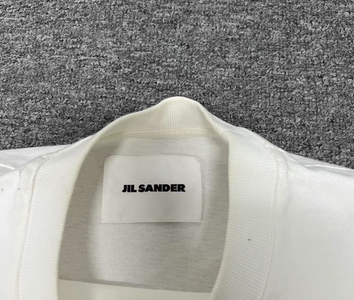 Jil Sander Jil Sander Letter Logo Short Sleeve T-Shirt Size US XS / EU 42 / 0 - 5 Thumbnail