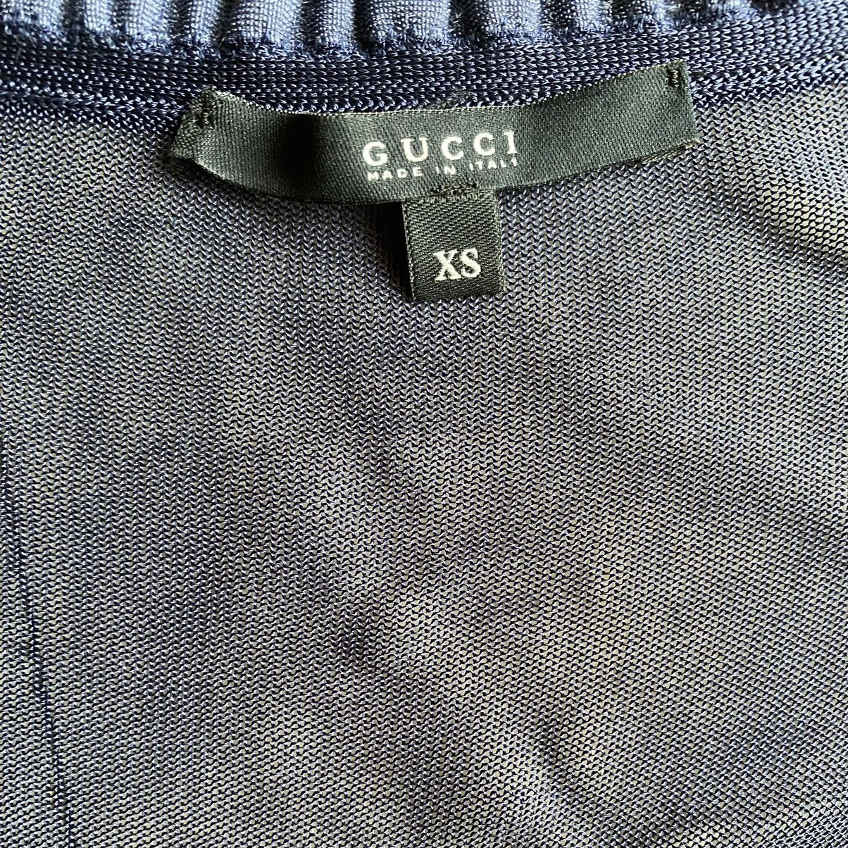 Gucci × Tom Ford Gucci Rayon Sheer Mesh L/S Size XS / US 0-2 / IT 36-38 - 7 Thumbnail