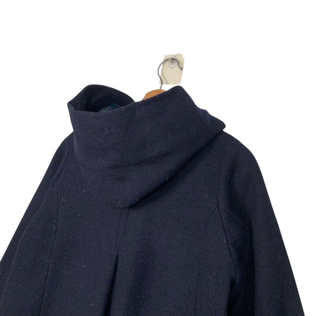 Harris Tweed HARRIS TWEED Wool Hooded Coat Jacket #2694-C121 Size US M / EU 48-50 / 2 - 9 Thumbnail
