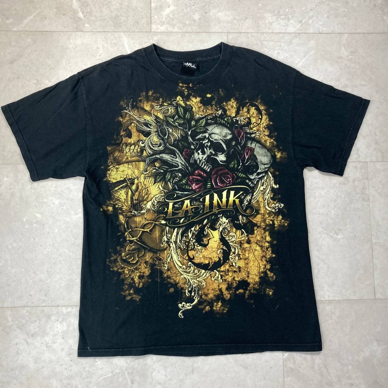 Expert Horror Vintage LA Ink Discovery TLC Tattoo TV Show Gothic Size US L / EU 52-54 / 3 - 1 Thumbnail