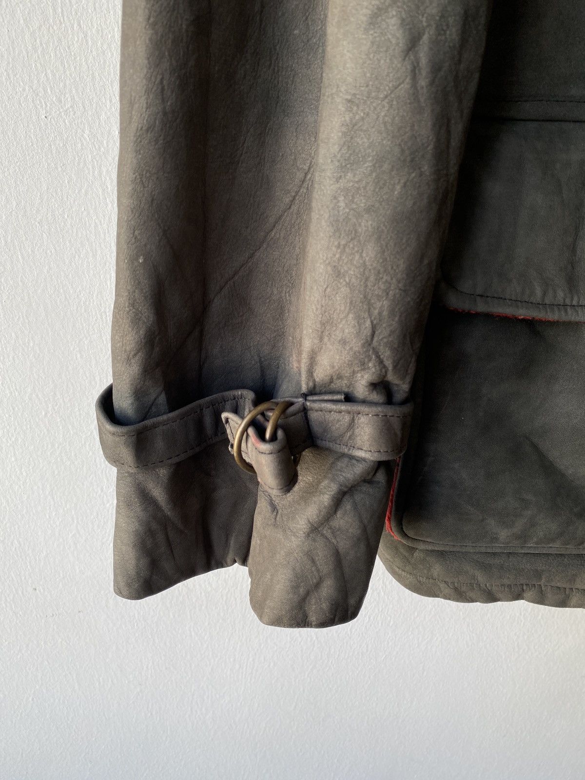 Schott × Vintage 1980s - Vintage Schott Nyc Sportswear Leather Jacket Size US L / EU 52-54 / 3 - 11 Thumbnail