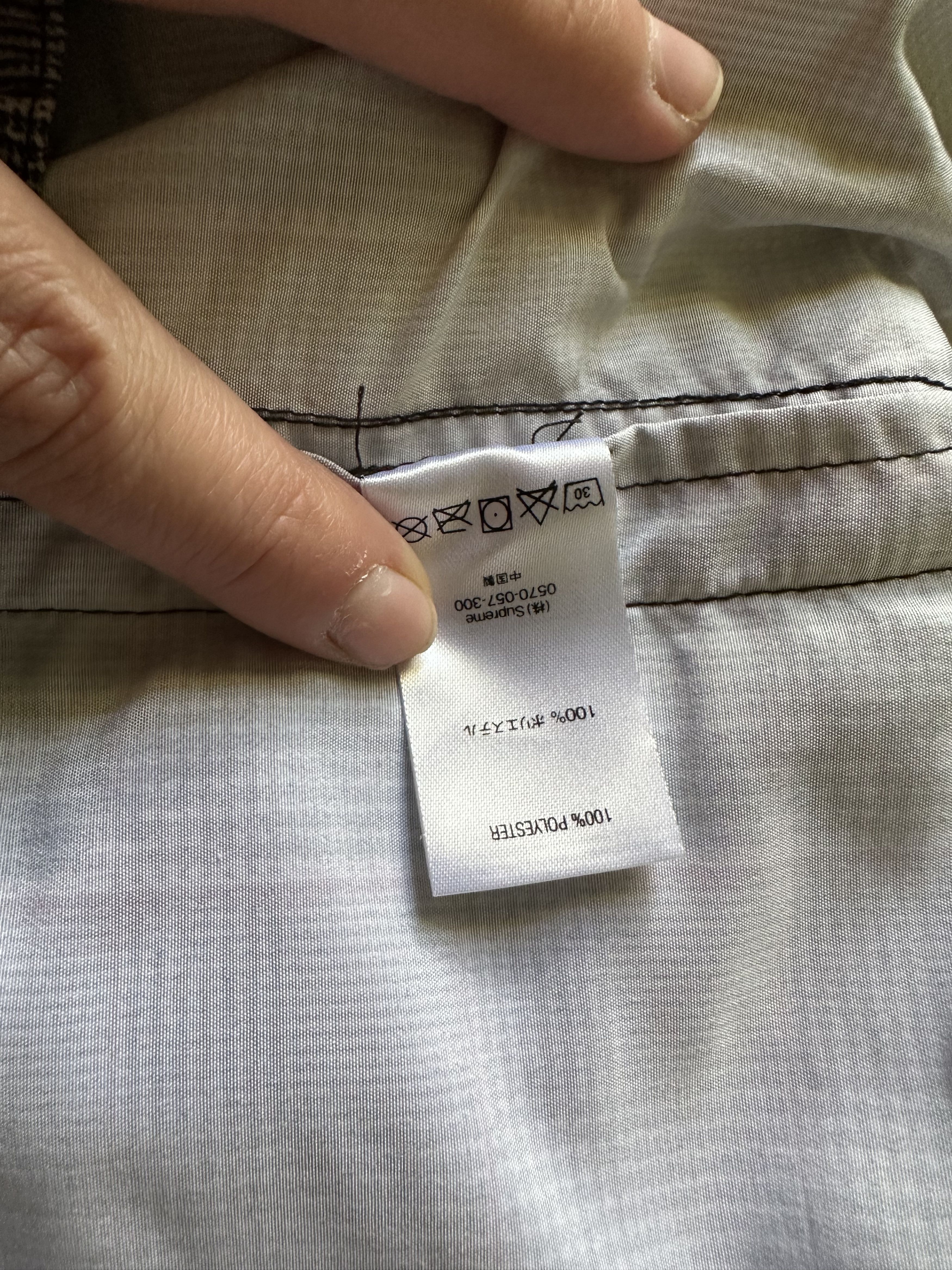 Supreme SS20 Track Pant XL Tan Glen Plaid Size US 36 / EU 52 - 5 Thumbnail
