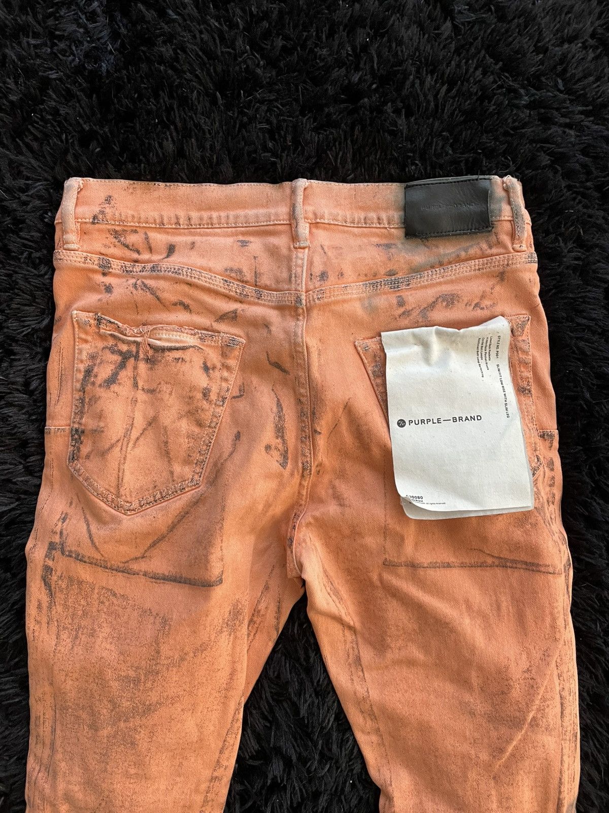 Purple Brand Purple Brand Orange Denim Size US 31 - 6 Thumbnail