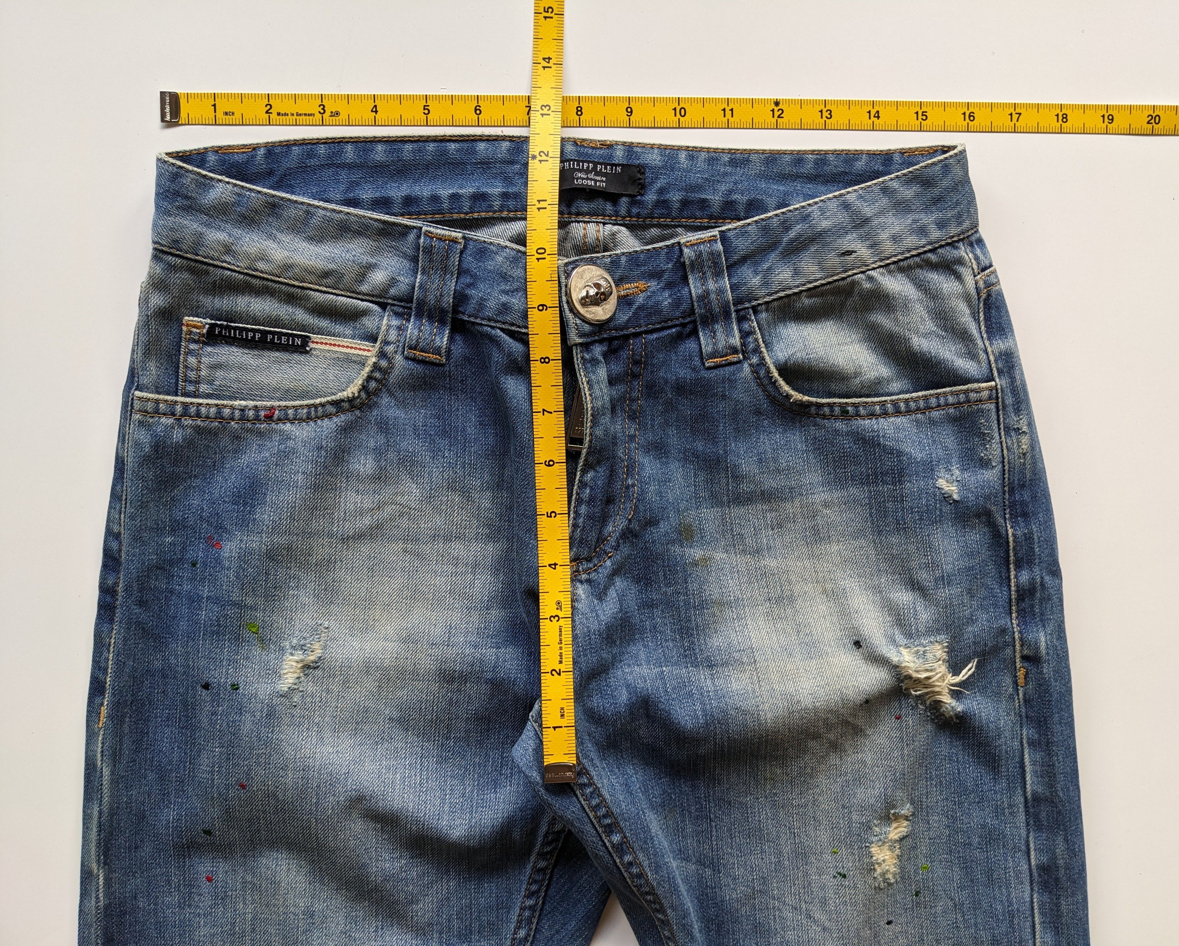 GOSTAR DE FUGA × If Six Was Nine × Philipp Plein Philipp Plein distressed jeans Size US 32 / EU 48 - 7 Thumbnail