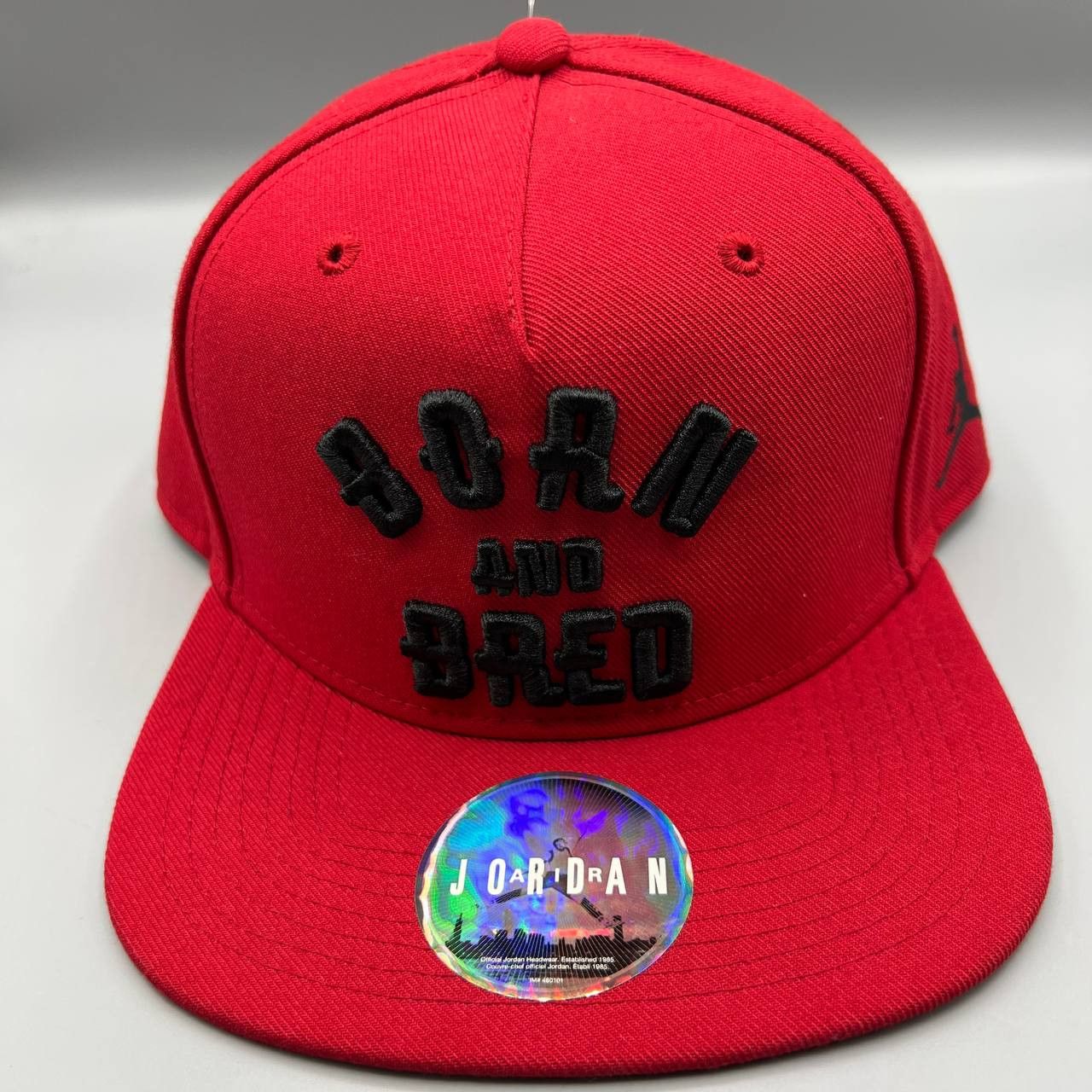Jordan Brand Air Jordan Hat Men Born and Bred Embroidered Snap Back Cap Size ONE SIZE - 1 Thumbnail