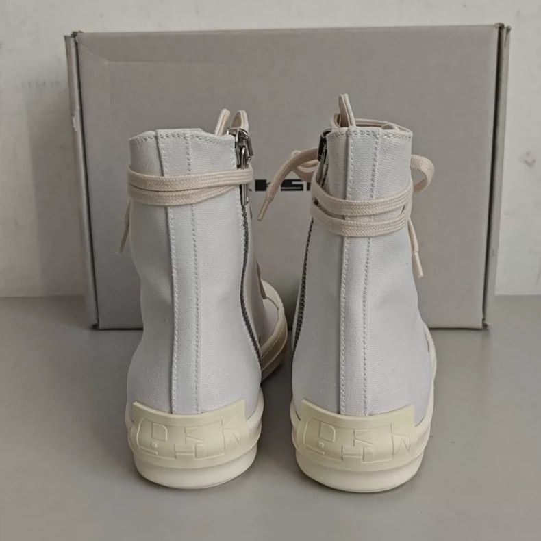 Rick Owens Rick Owens high-top casual fashion sneakers Size US 8.5 / EU 41-42 - 3 Thumbnail