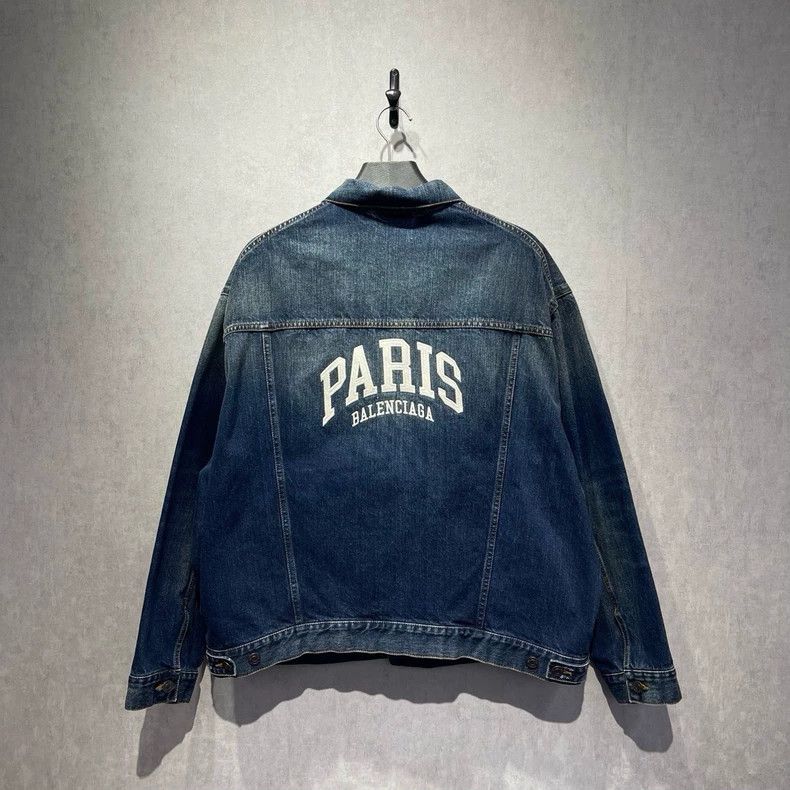 Balenciaga Balenciaga Limited denim jacket Size US S / EU 44-46 / 1 - 2 Thumbnail