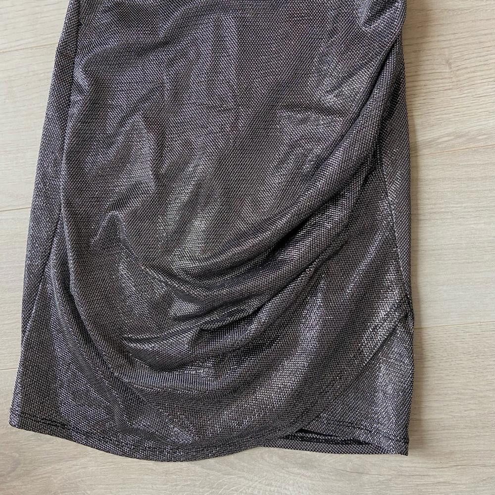 Other Windsor Black and Silver Sparkle Bodycon Dress Size S / US 4 / IT 40 - 2 Thumbnail