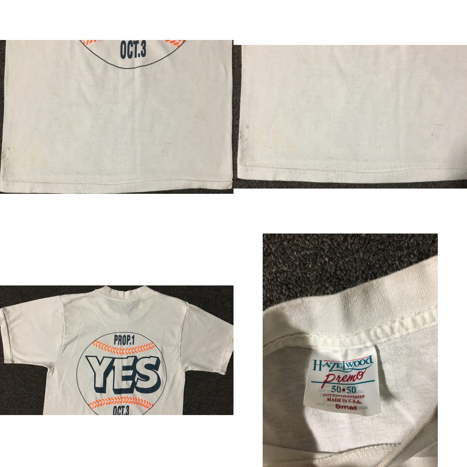 Vintage Vtg 80s Give Phoenix A Ball Park Faded Shirt XS USA Arizona Baseball Grunge 90s Size US XS / EU 42 / 0 - 9 Thumbnail