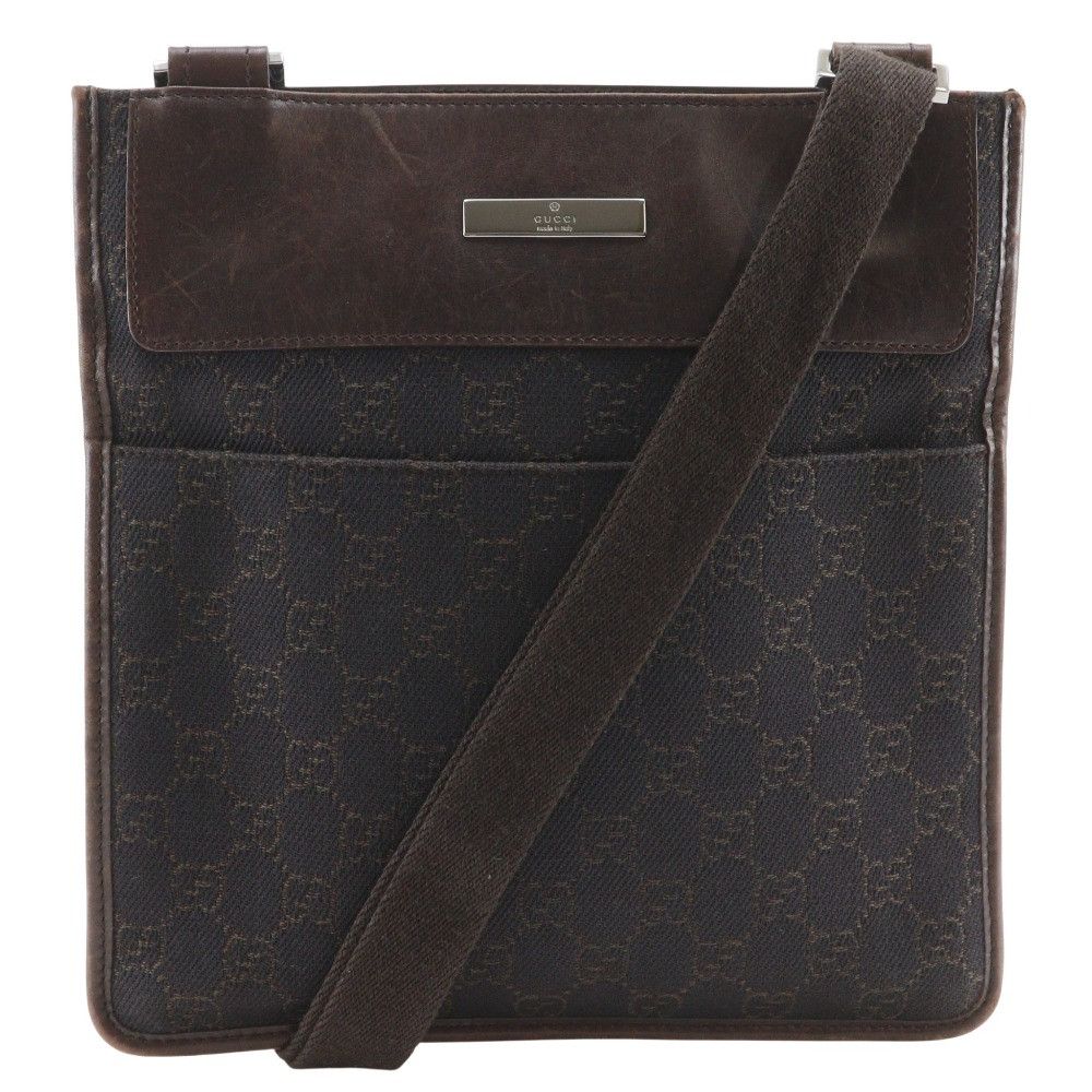 Gucci Gucci Gucci GG Canvas Shoulder Bag Textile Shoulder Bag 27639 DUTY FREE for USA Size ONE SIZE - 1 Thumbnail