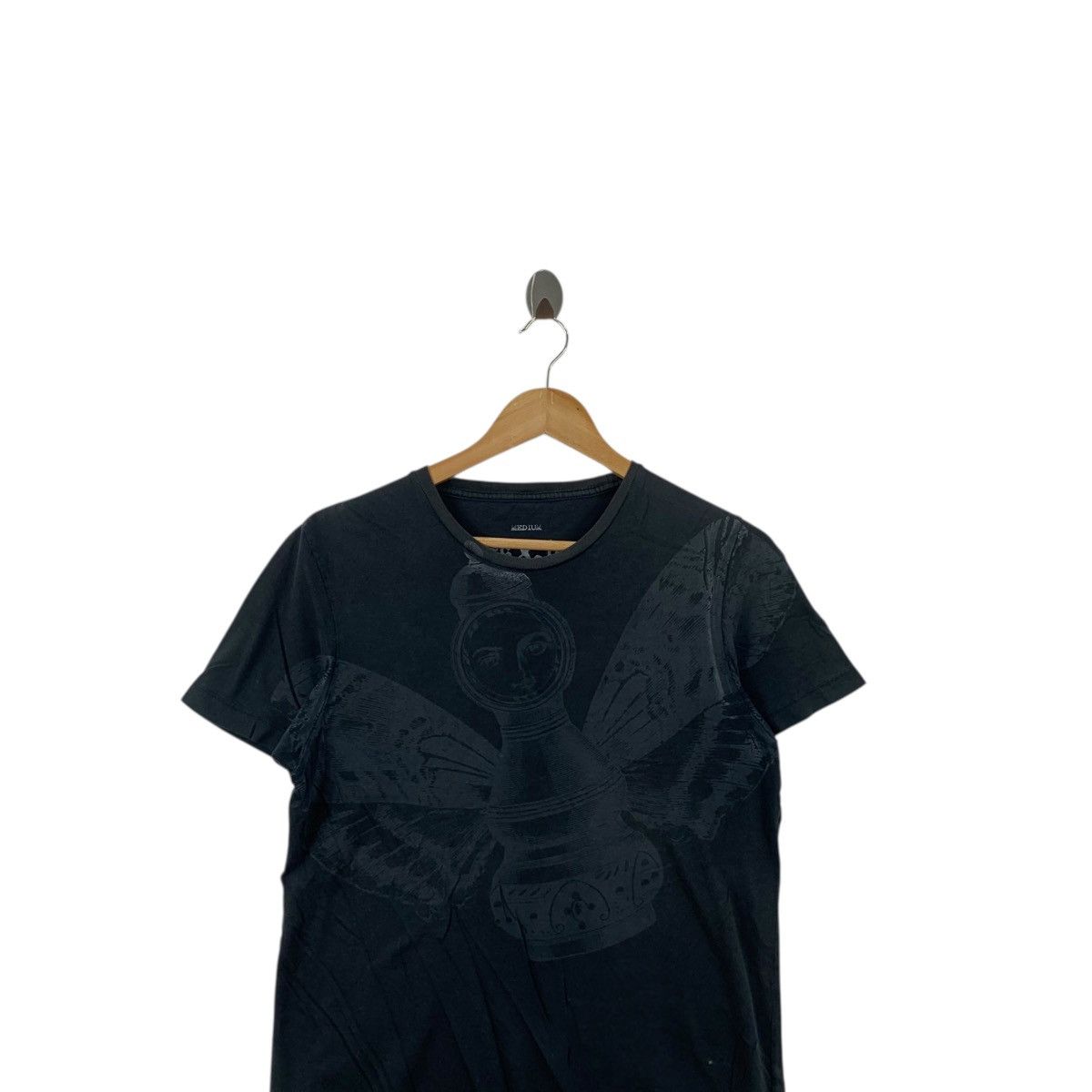 Other WINGS & HORNS CANADA Butterfly Pawn Chess Tee Shirt Top Size M / US 6-8 / IT 42-44 - 2 Thumbnail