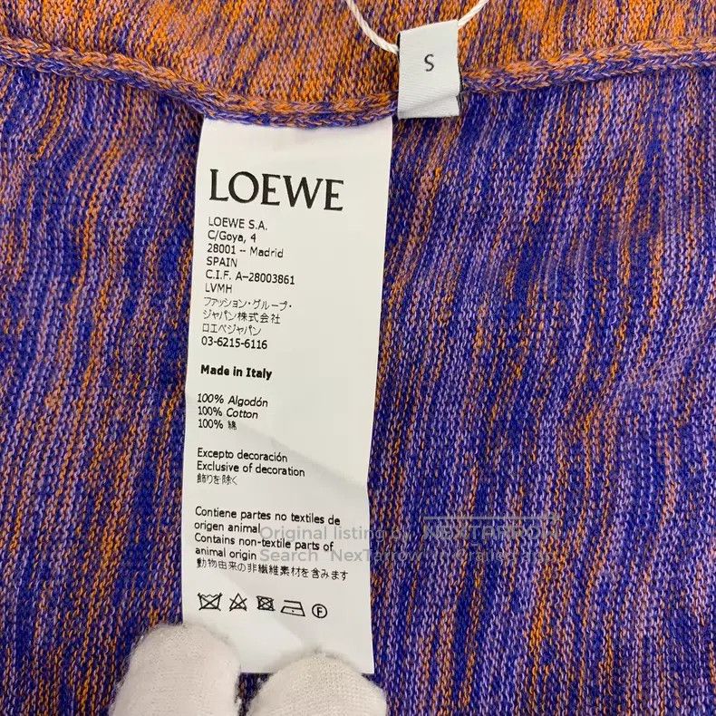 Loewe Loewe Color block pocket logo embroidered cotton collar si Size S / US 4 / IT 40 - 7 Thumbnail