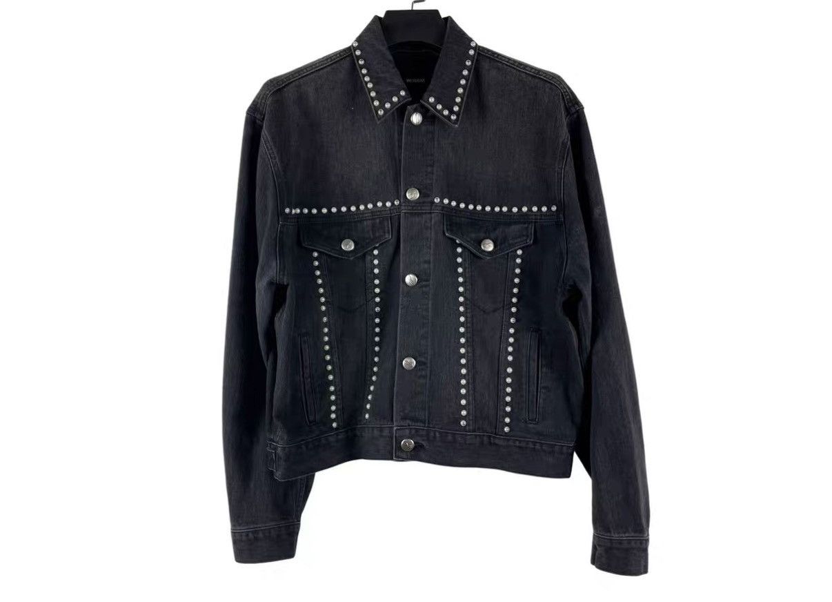 WE11DONE We11done Pearl Studded Denim Jacket J31 Size US M / EU 48-50 / 2 - 1 Thumbnail