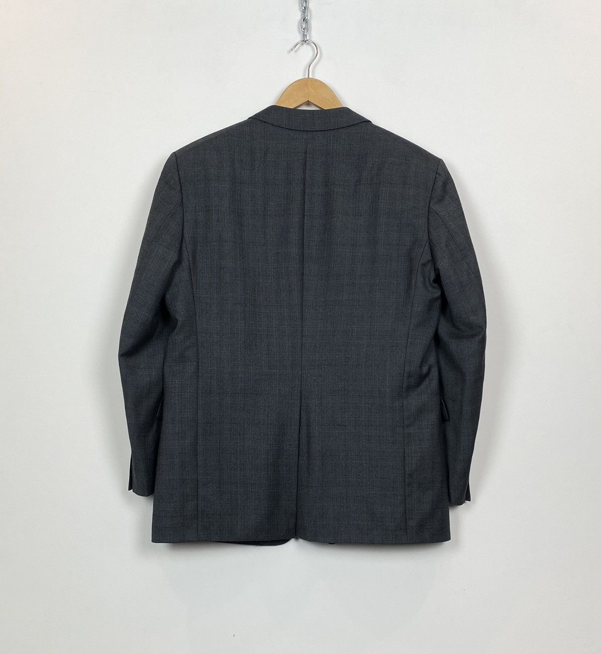 Burberry Burberrys Long Sleeve Wool Blazer Jacket Men’s Size XL Size 44L - 13 Thumbnail