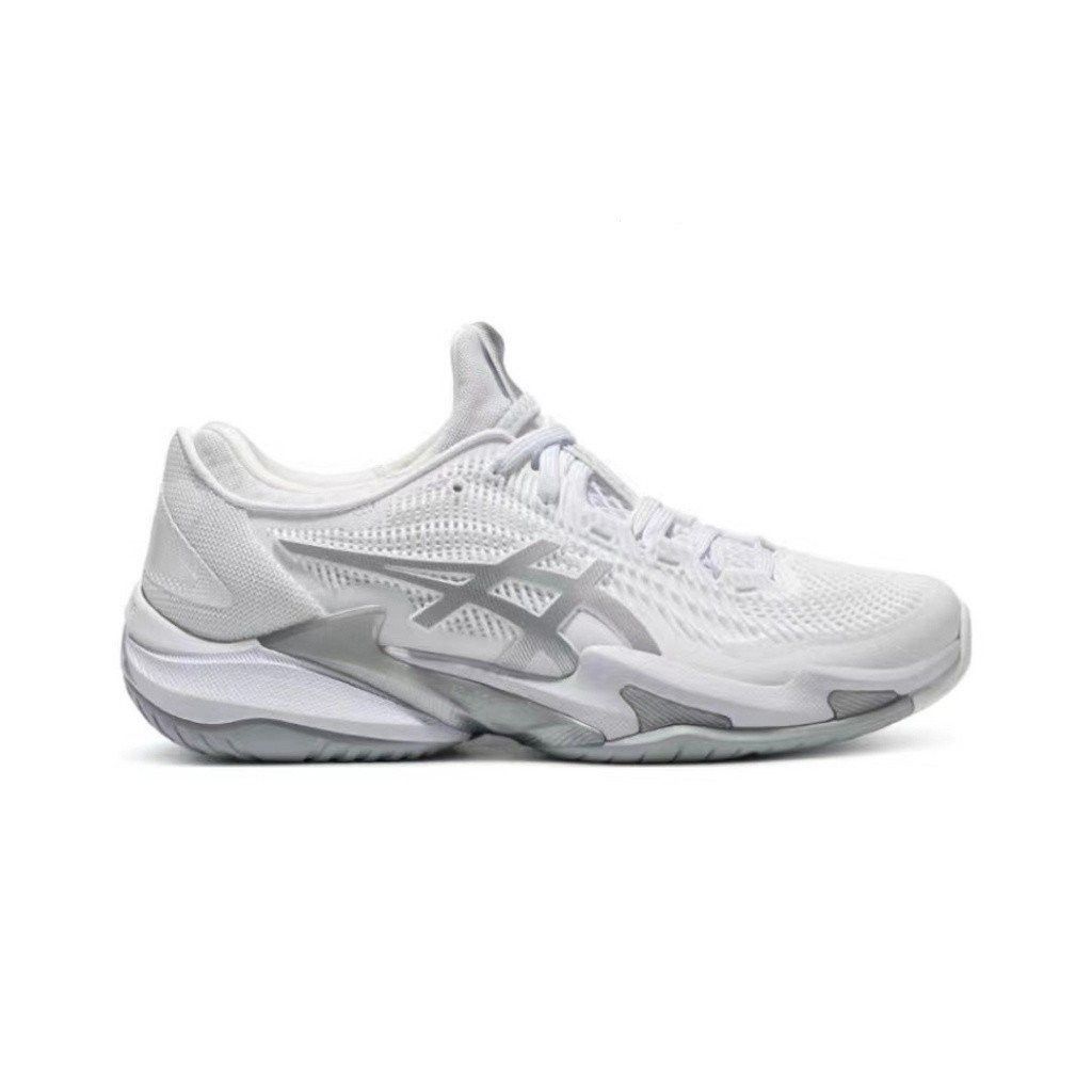 Asics ASICS Court FF 3 Professional Low Cut Tennis Shoe White Grey Size US 11 / EU 44 - 1 Thumbnail