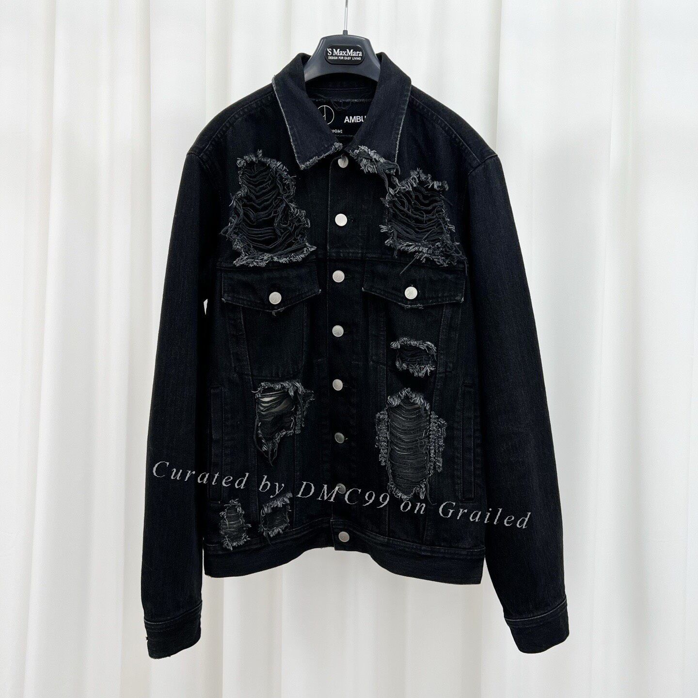 peaceminusone Ambush x Peaceminesone G-Dragon Distressed Denim Jacket Size US M / EU 48-50 / 2 - 1 Thumbnail