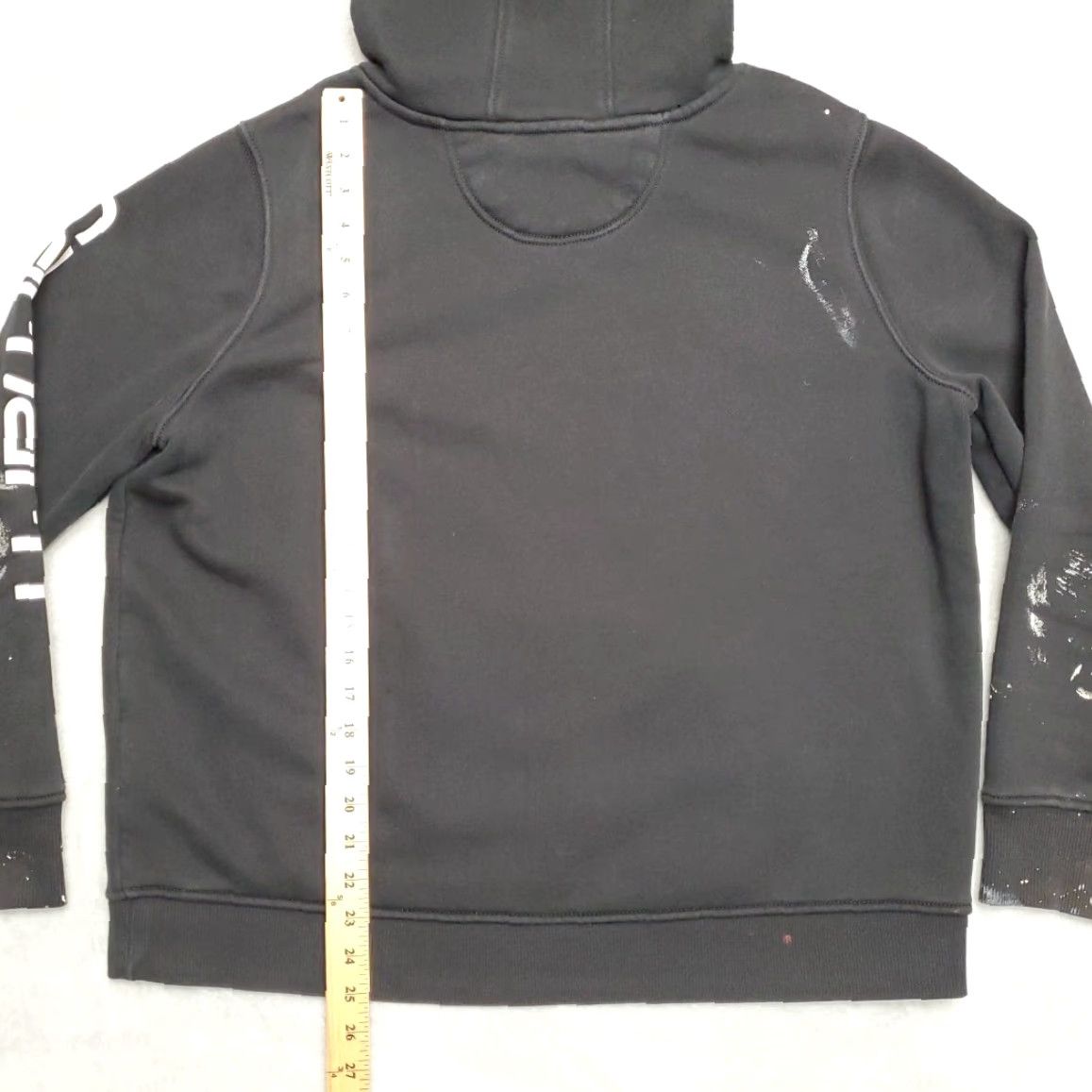 Carhartt Carhartt Hoodie Womens XL Black Paint Relaxed Hooded Work Pullover Sweatshirt Size XL / US 12-14 / IT 48-50 - 7 Thumbnail