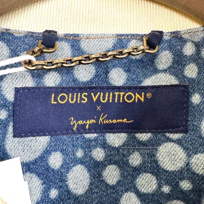 Louis Vuitton Louis Vuitton Co-branded polka-dot embroidered logo denim Size US L / EU 52-54 / 3 - 4 Thumbnail