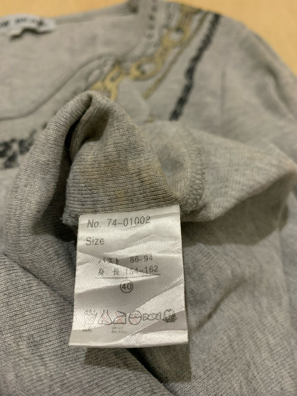 20471120 × If Six Was Nine × Japanese Brand Y2k Know Beas Ifsixwasnine Lgb style Longslevee Size M / US 6-8 / IT 42-44 - 5 Thumbnail