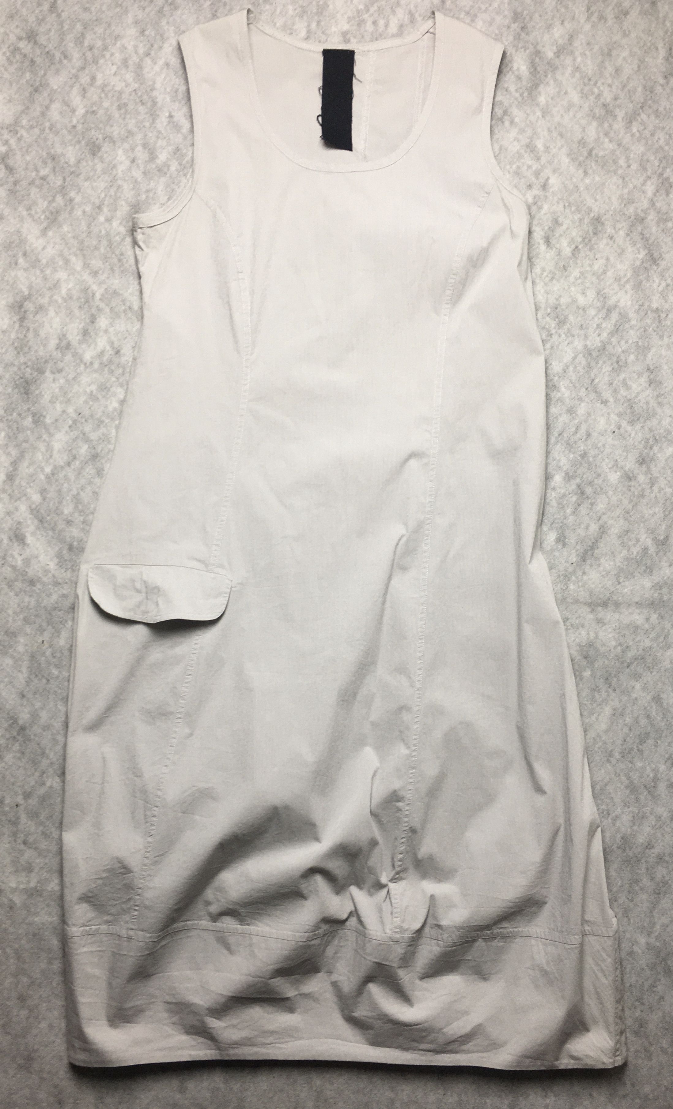 Rundholz Rundholdz Cotton Blend Grey Long Sleeves Dress Size L Size L / US 10 / IT 46 - 5 Thumbnail