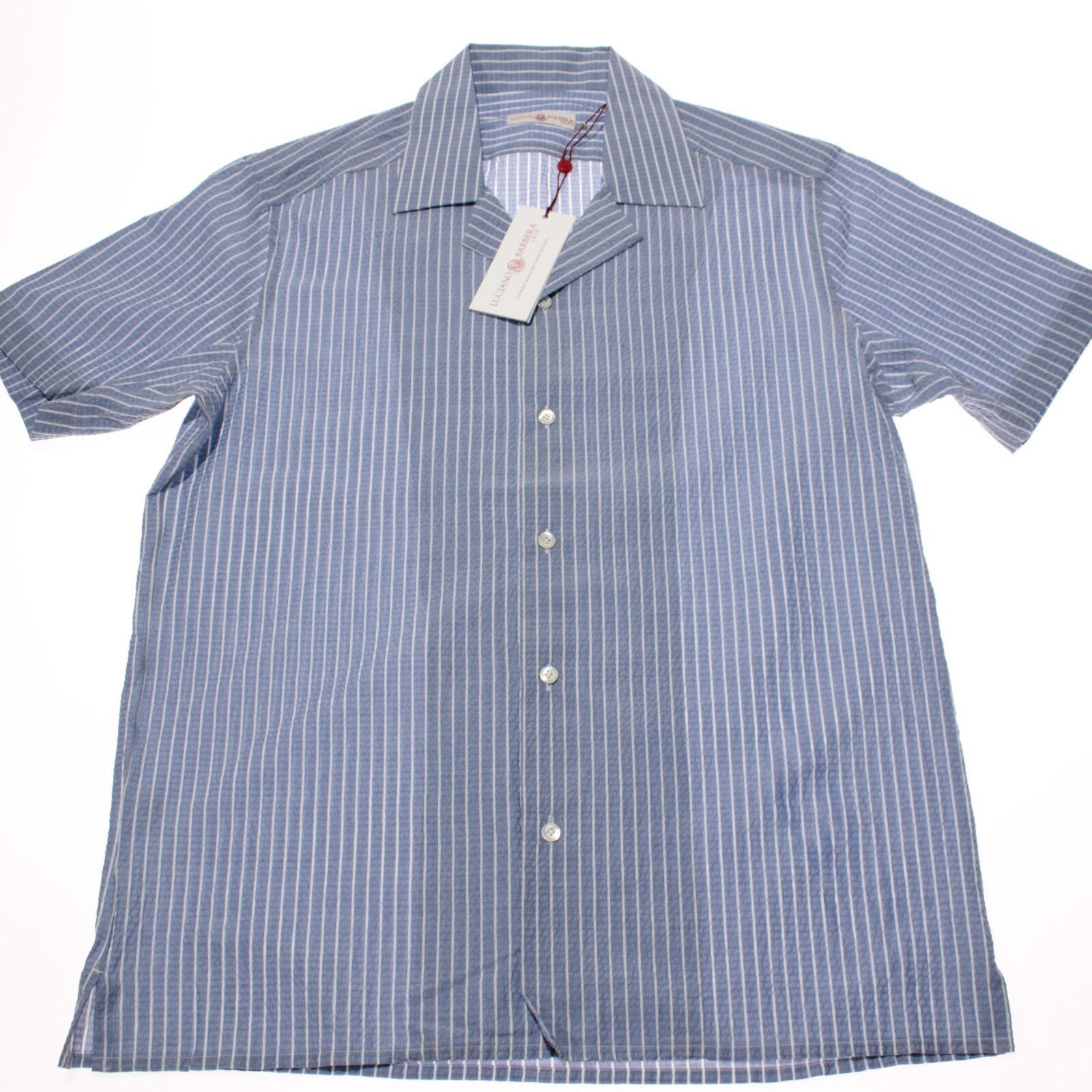 Luciano Barbera Luciano Barbera New with tags Shirt Size M US In Blue Size US M / EU 48-50 / 2 - 5 Thumbnail