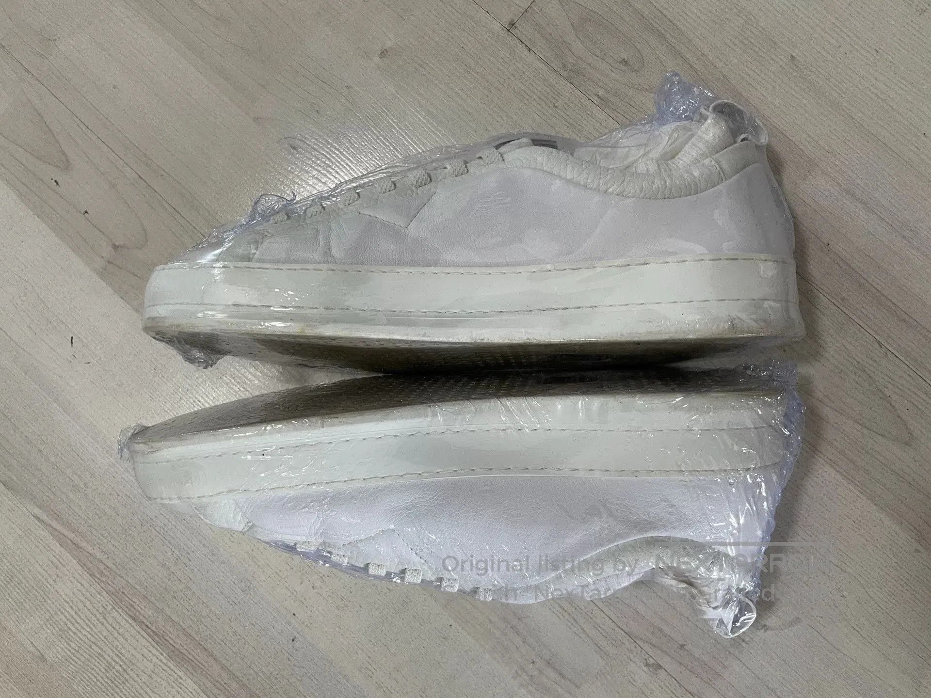Ermenegildo Zegna Ermenegildo Zegna Classic White Sneakers. Size US 7.5 / EU 40-41 - 3 Thumbnail