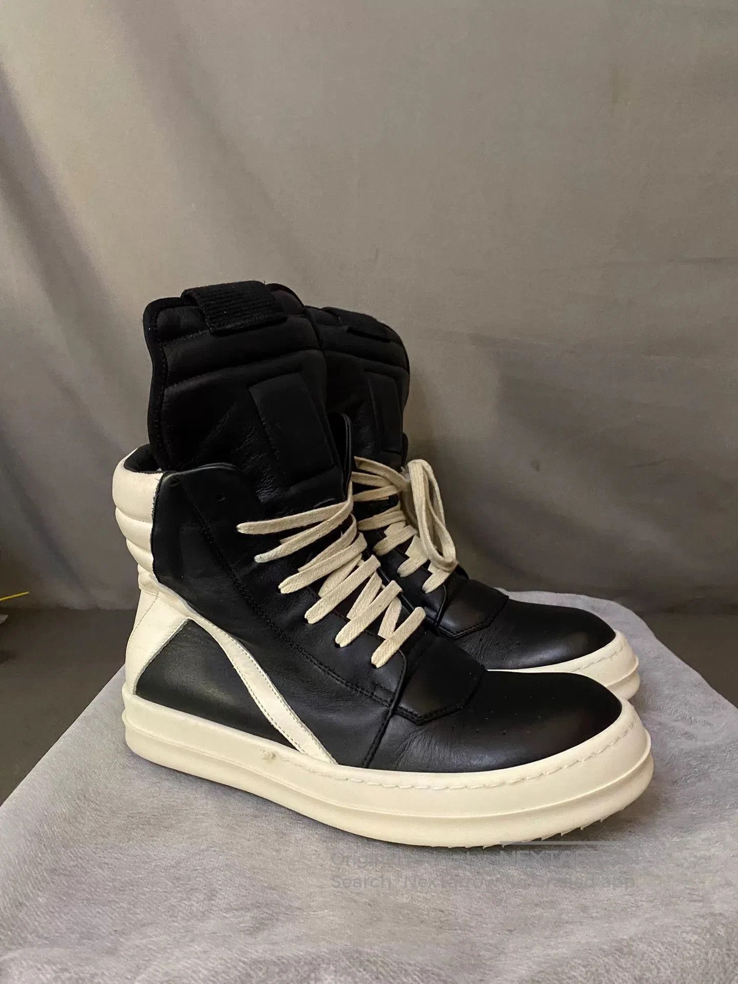Rick Owens rick owens unique black and white sneakers. Size US 6 / EU 39 - 3 Thumbnail