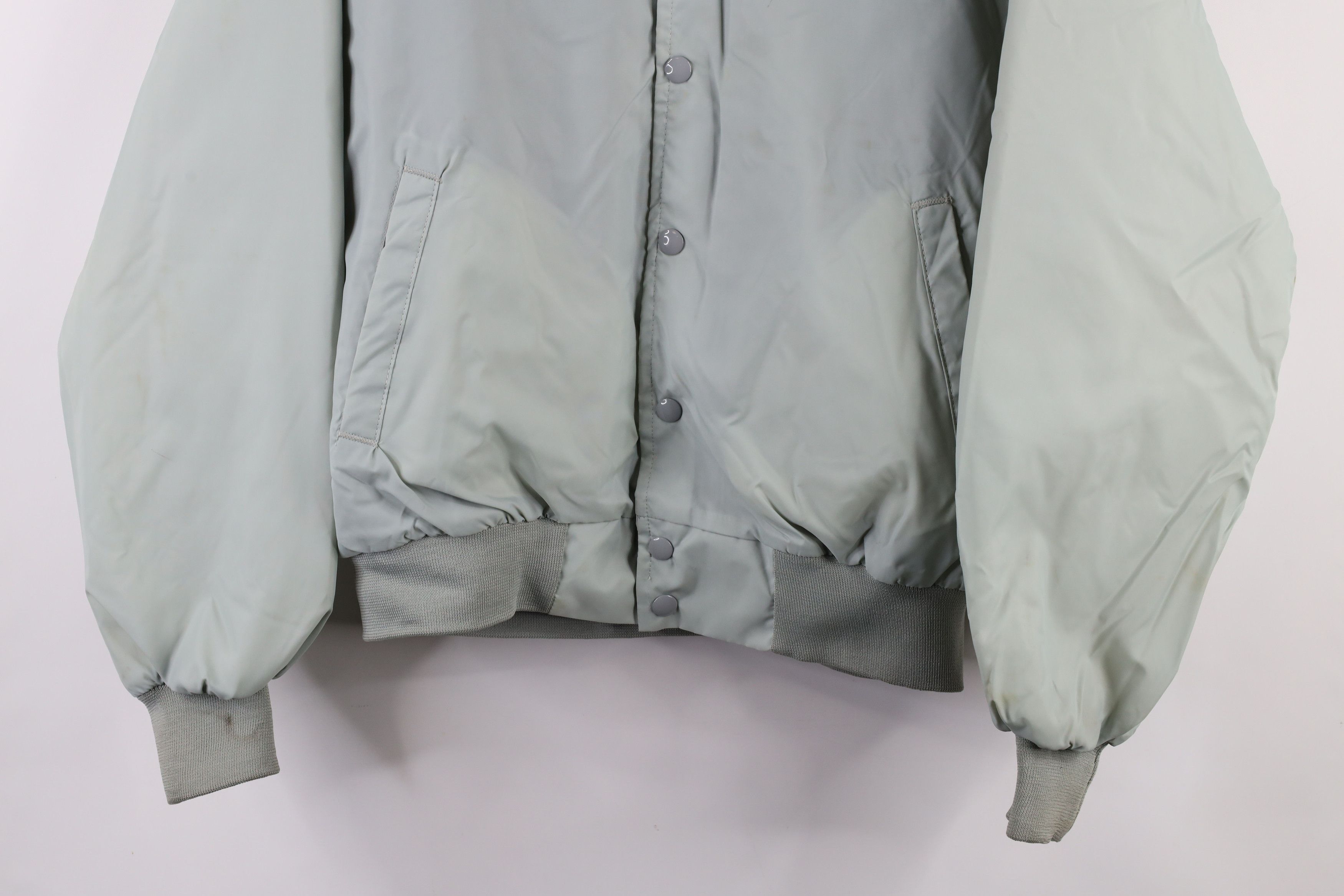 Vintage Vintage 80s Trucking Lined Satin Bomber Jacket USA Size US M / EU 48-50 / 2 - 3 Thumbnail