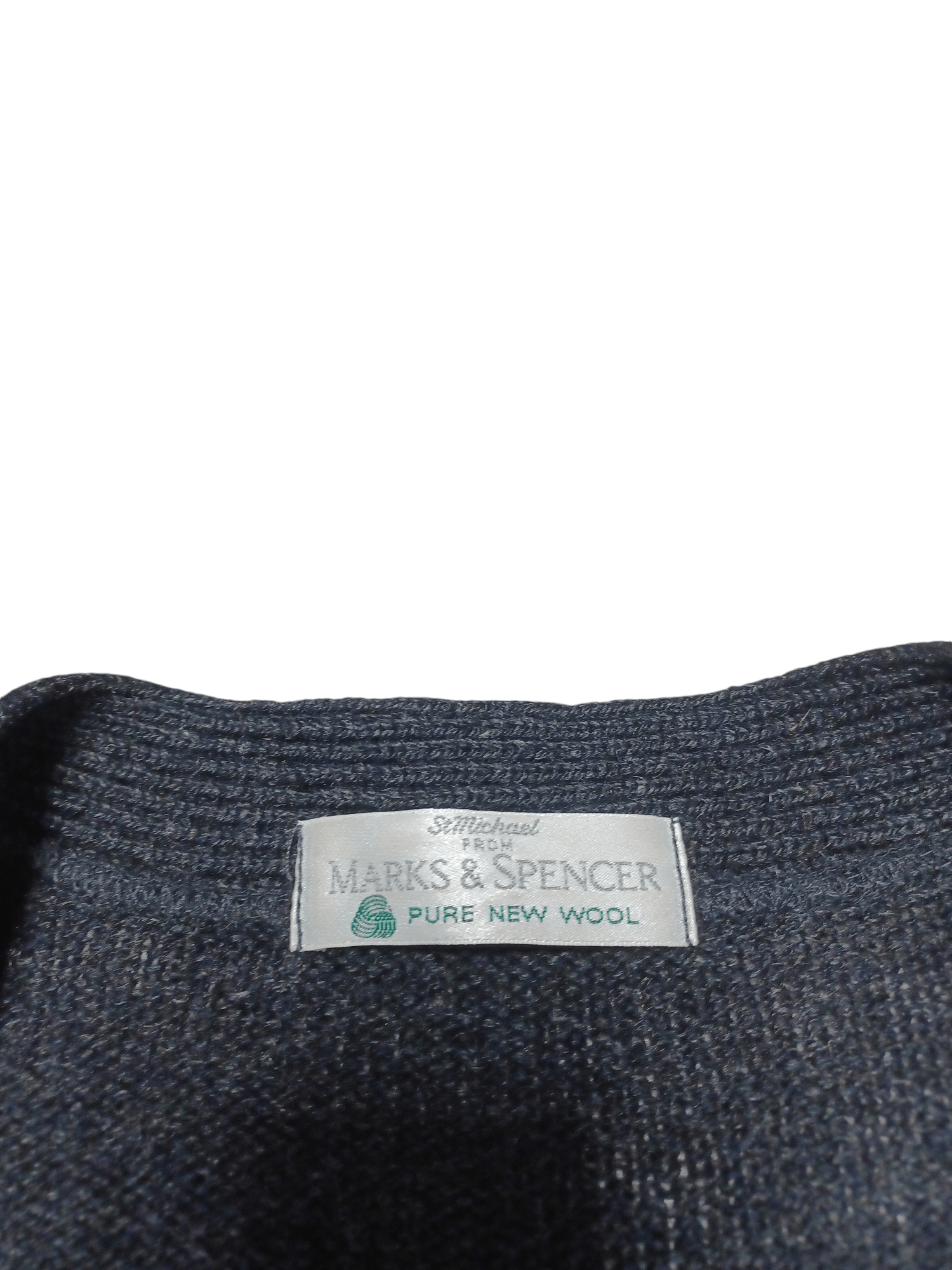 Other 100% PURE NEW WOOL VINTAGE 90S OLDMONEY CARDIGAN MADE IN UK Size US M / EU 48-50 / 2 - 3 Thumbnail