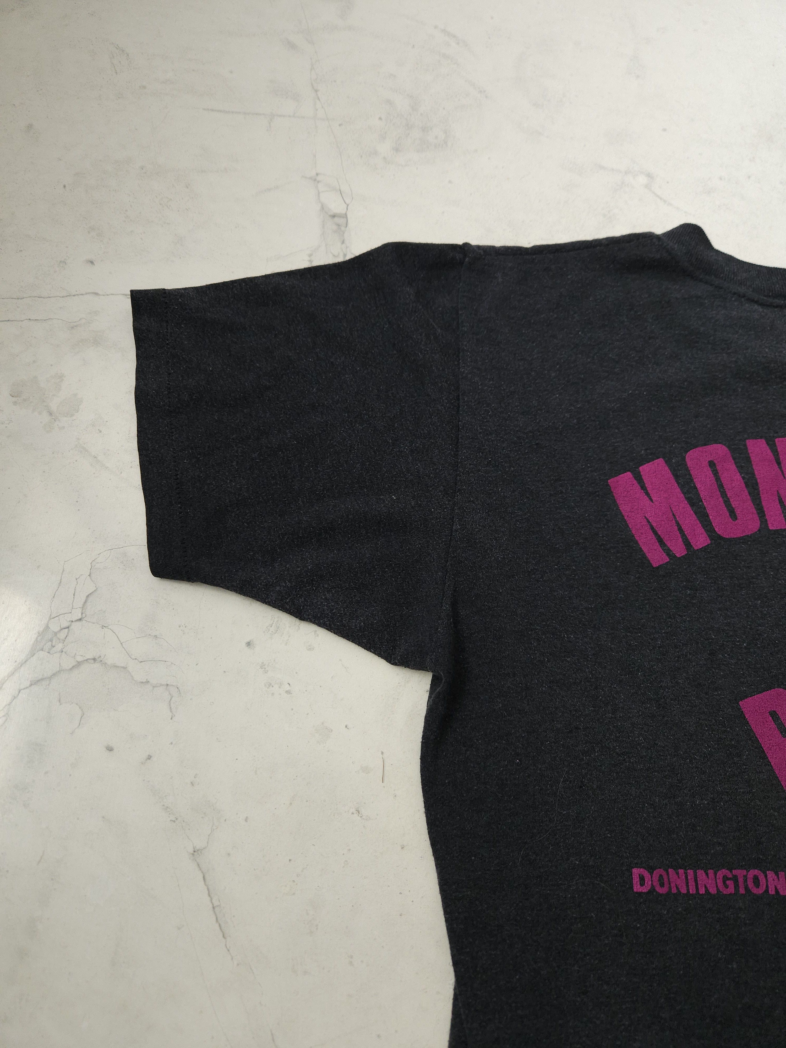 Band Tees × Vintage Vintage 1983 dio holy diver monsters of rock tee Size US L / EU 52-54 / 3 - 11 Thumbnail