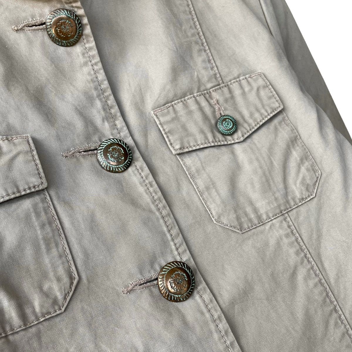 Marithe + Francois Girbaud Marithe + Francois Girbaud M+FG Y2K Military Inspired Jacket Size M / US 6-8 / IT 42-44 - 5 Thumbnail