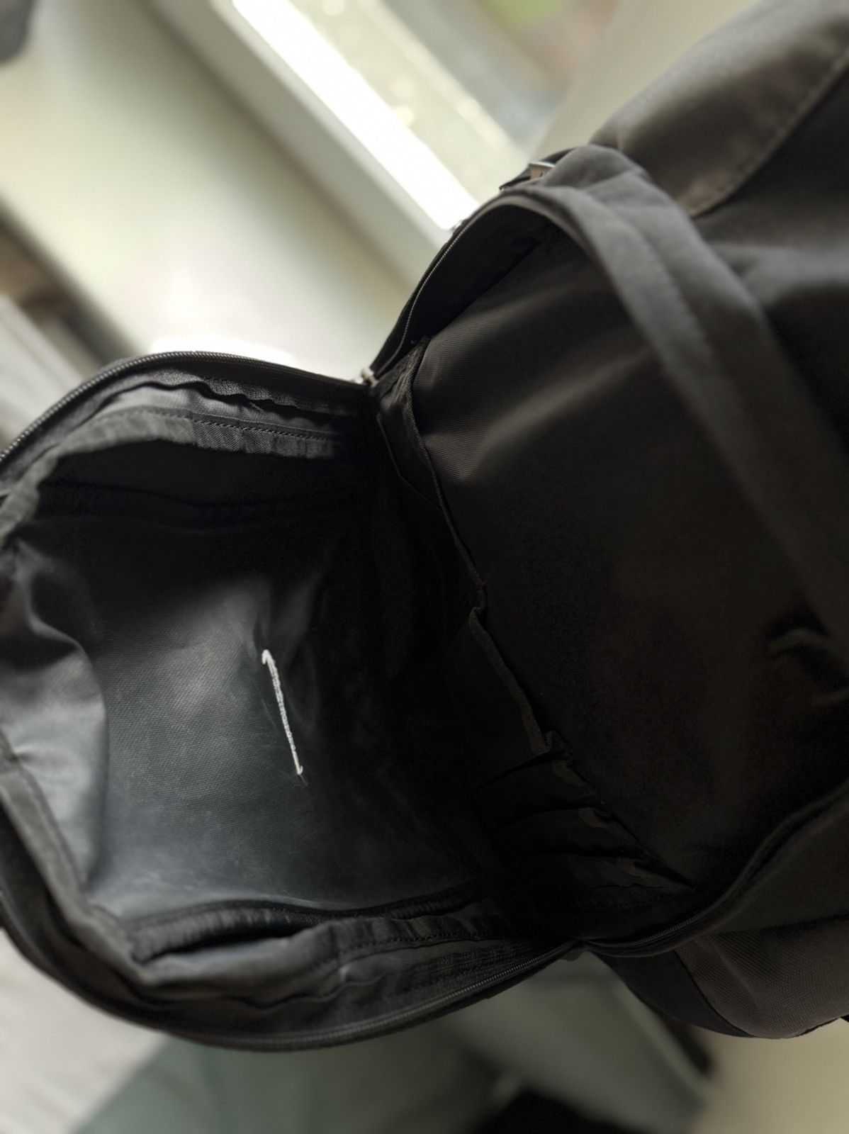 Nike × Vintage Nike Bagpack Vintage Big Swoosh Y2K Size ONE SIZE - 8 Thumbnail