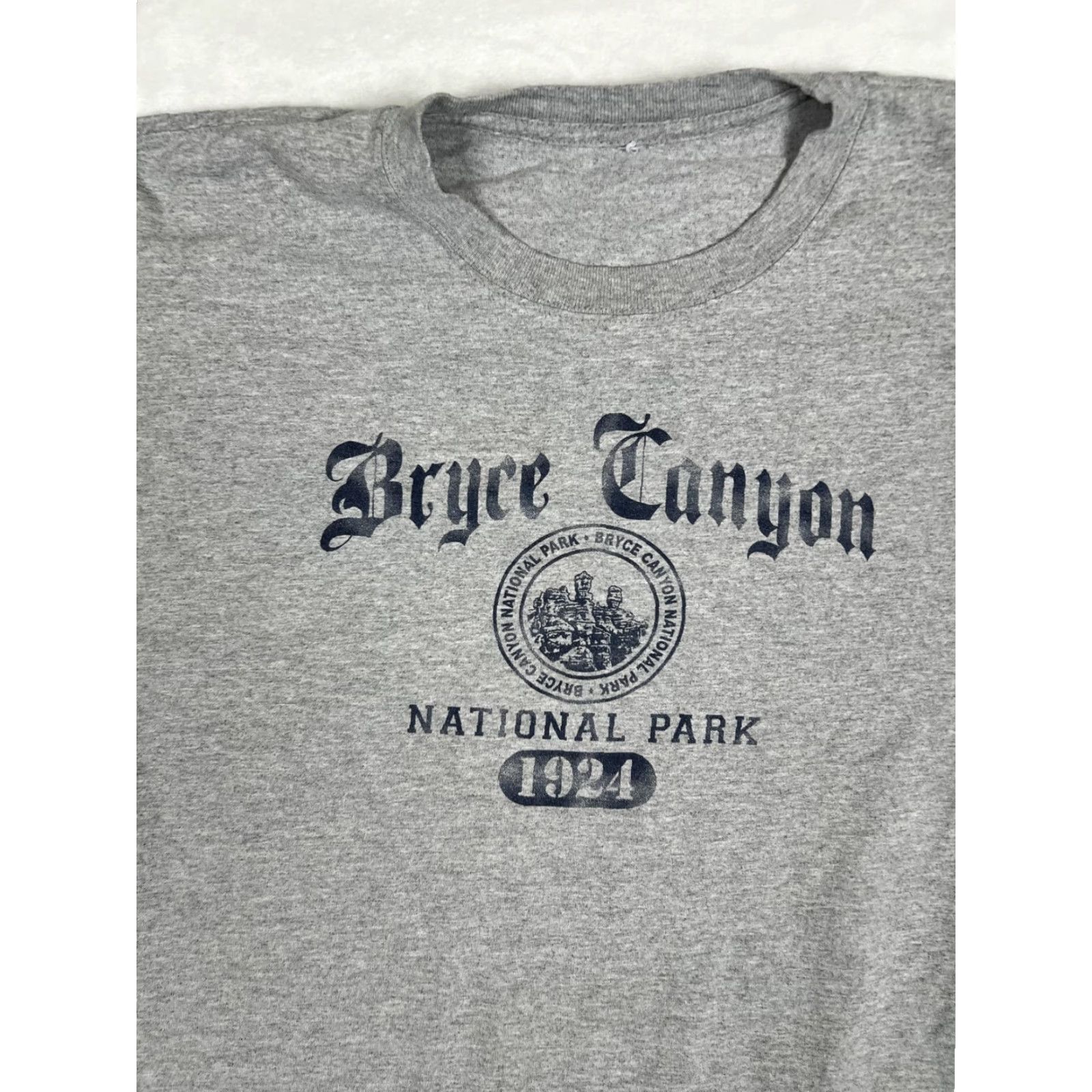 Vintage VINTAGE Bryce Canyon National Park Long Sleeve Shirt Mens L Gray Size US L / EU 52-54 / 3 - 2 Thumbnail
