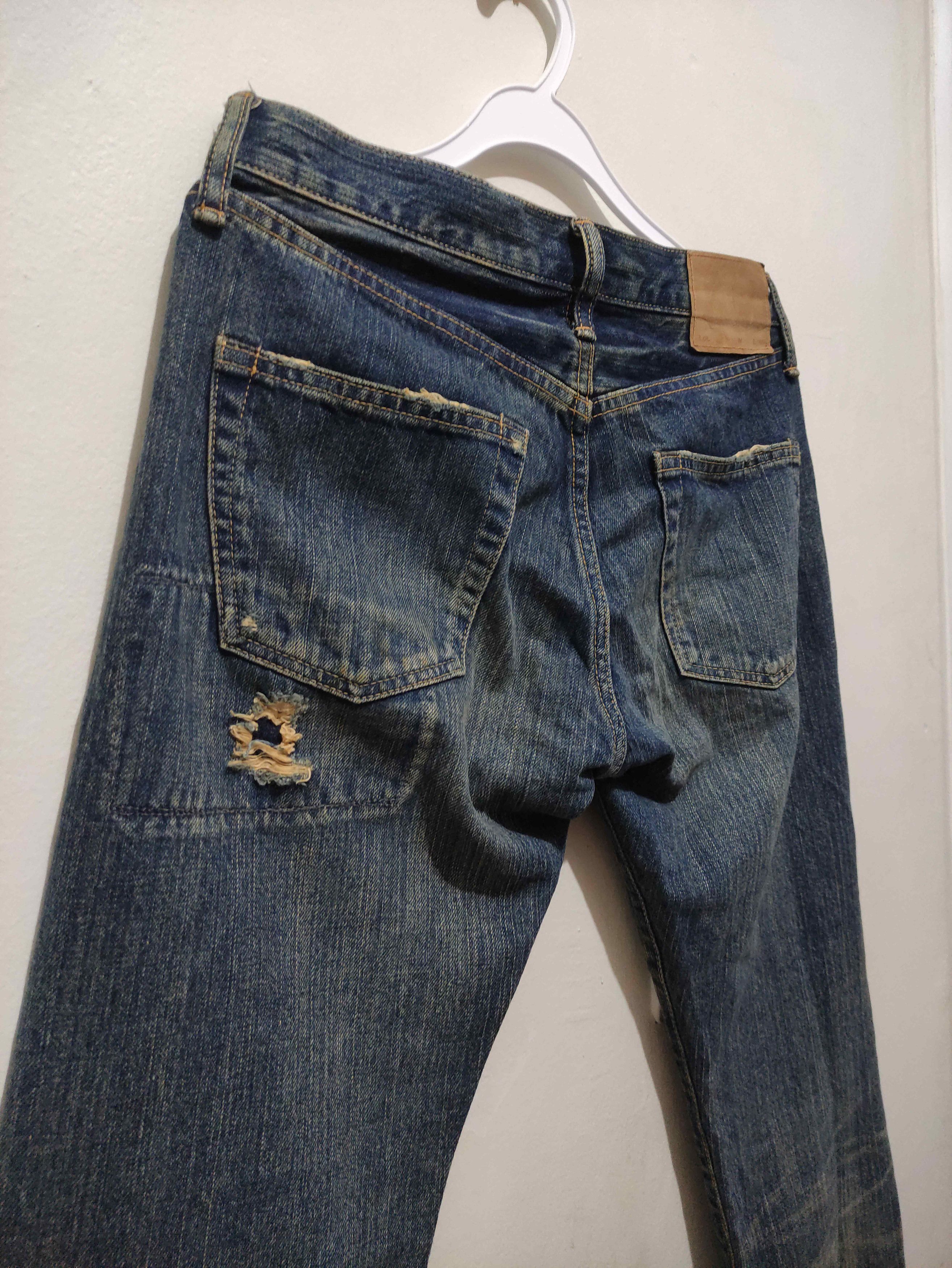 Spellbound Japanese Archive SPELLBOUND distressed grunge denim Size US 29 - 7 Thumbnail