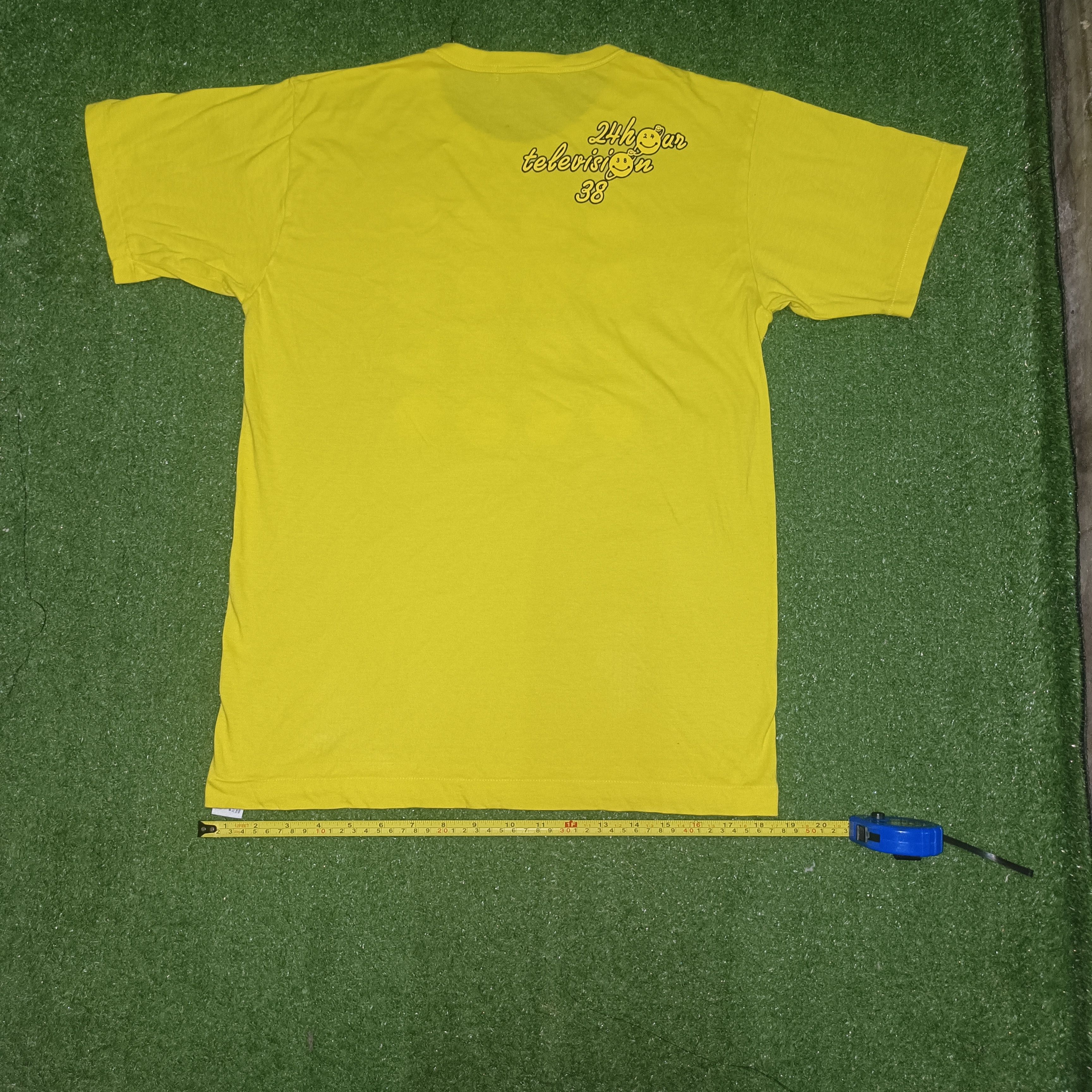 Japanese Brand × Vintage Tshirt short sleeve 24 hours television vintage Size US M / EU 48-50 / 2 - 2 Thumbnail