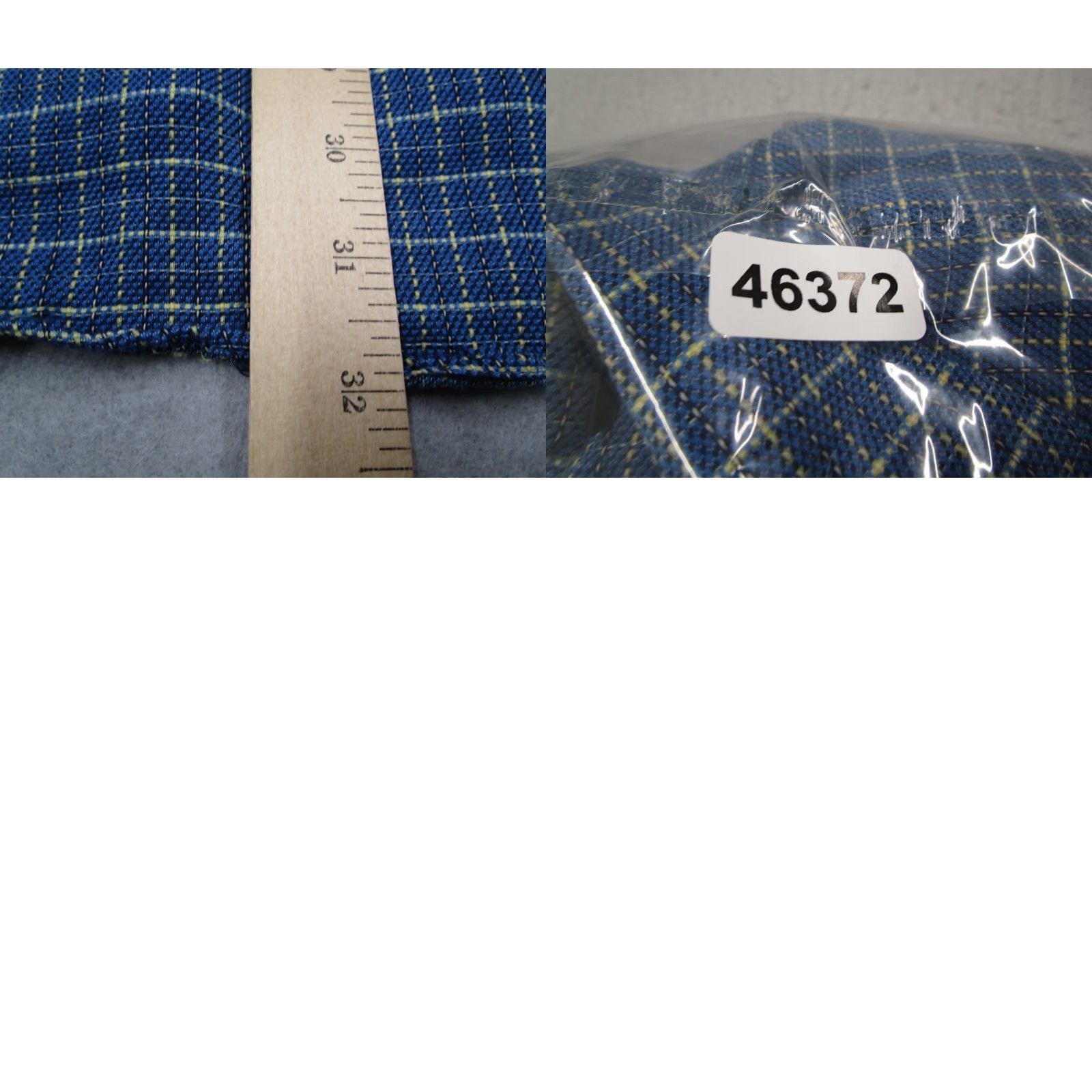 Nordstrom VINTAGE Gitman Bros Shirt Mens XL Blue Button-Up Cotton Long Sleeve Check 1950s-Current Mens Size US XL / EU 56 / 4 - 8 Thumbnail
