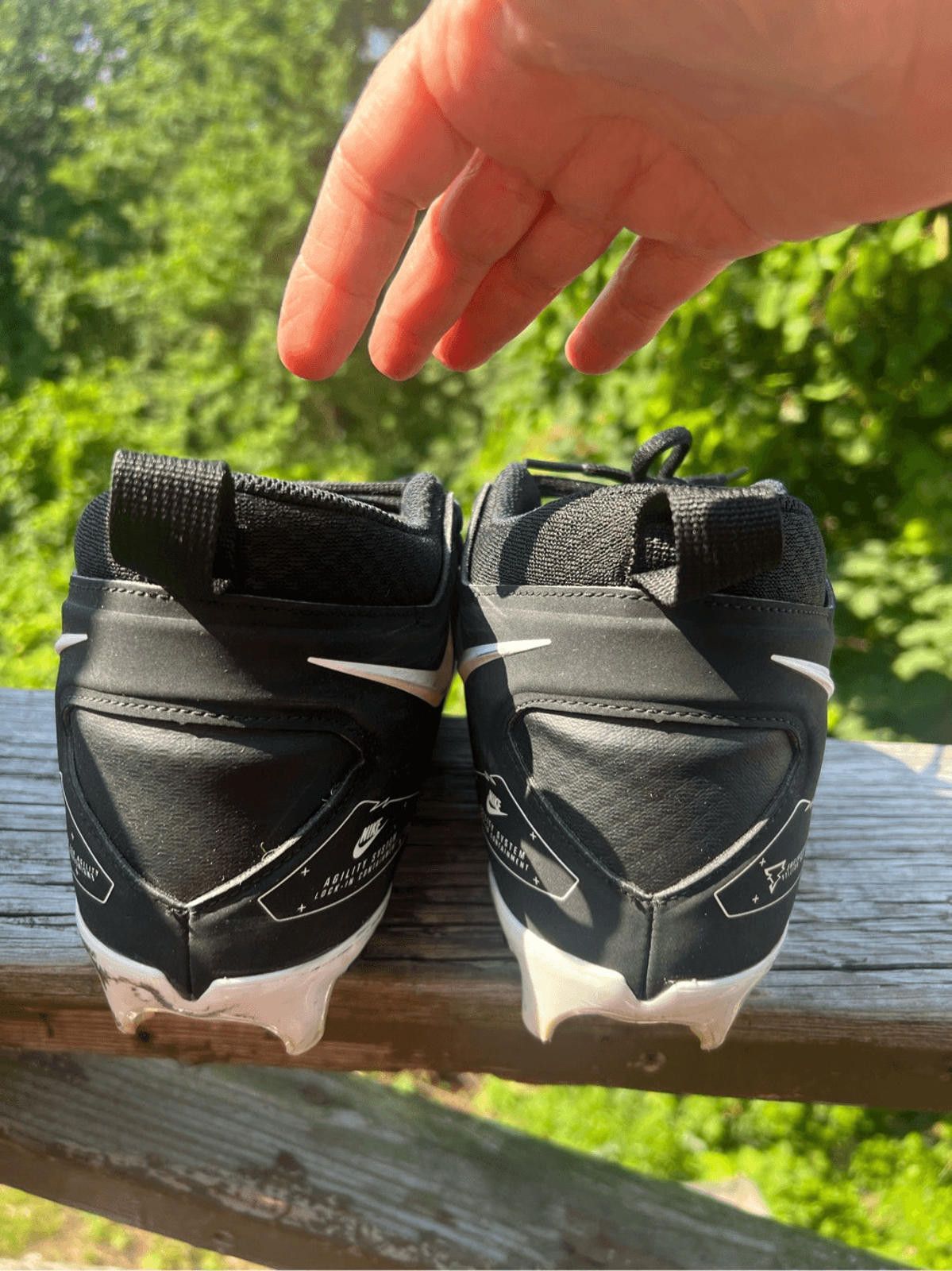 Nike Nike Alpha Menace Pro 3 Football Cleats Men's Size 11 Black Size US 11 / EU 44 - 3 Thumbnail