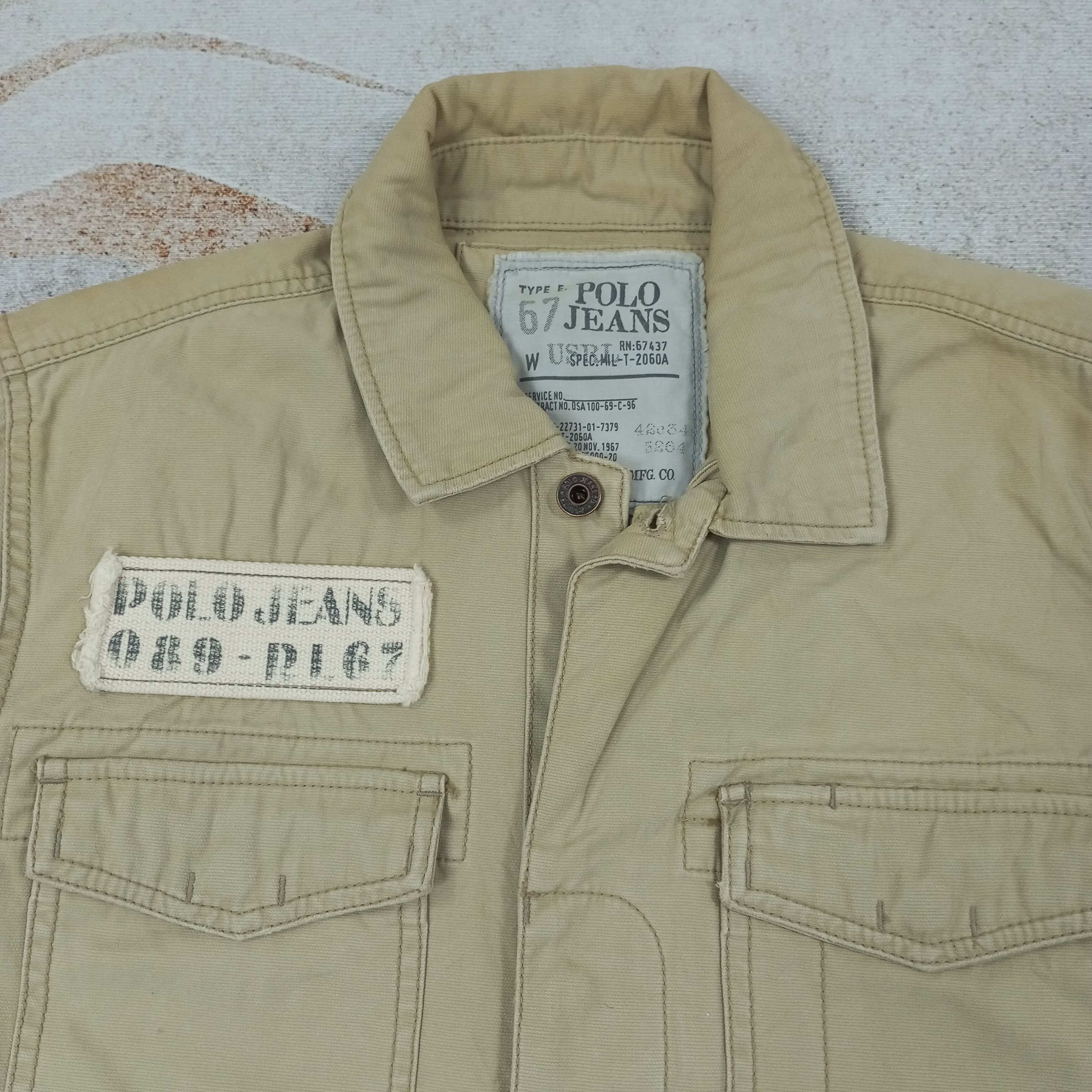 Polo Ralph Lauren × Vintage Polo Jeans Ralph Lauren Streetwear Jacket c221n1 Size US M / EU 48-50 / 2 - 2 Thumbnail