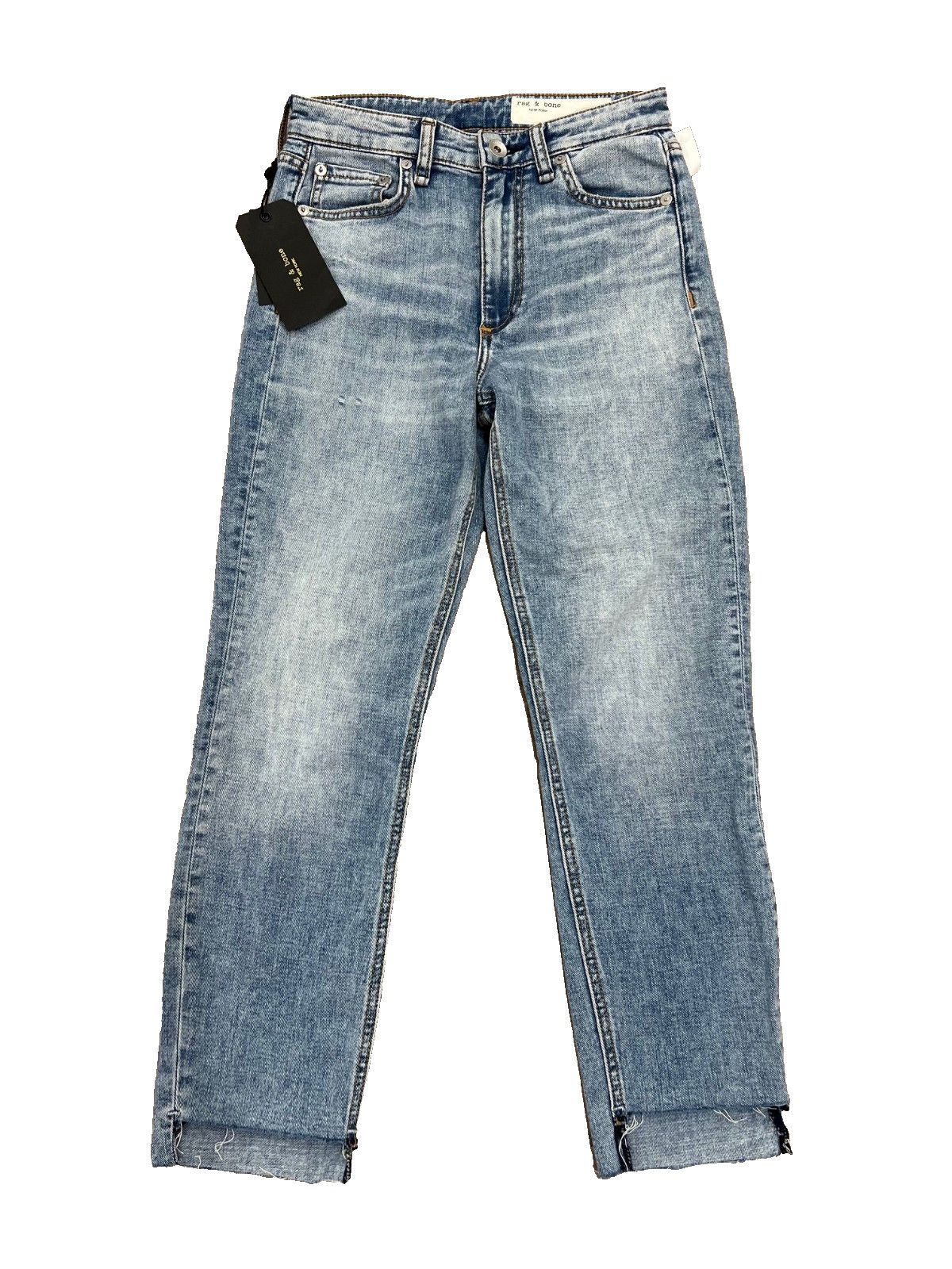 Rag & Bone RAG & BONE Nina Shorty Cigarette Jeans In Alexis ( 23 ) Size 23" - 2 Thumbnail