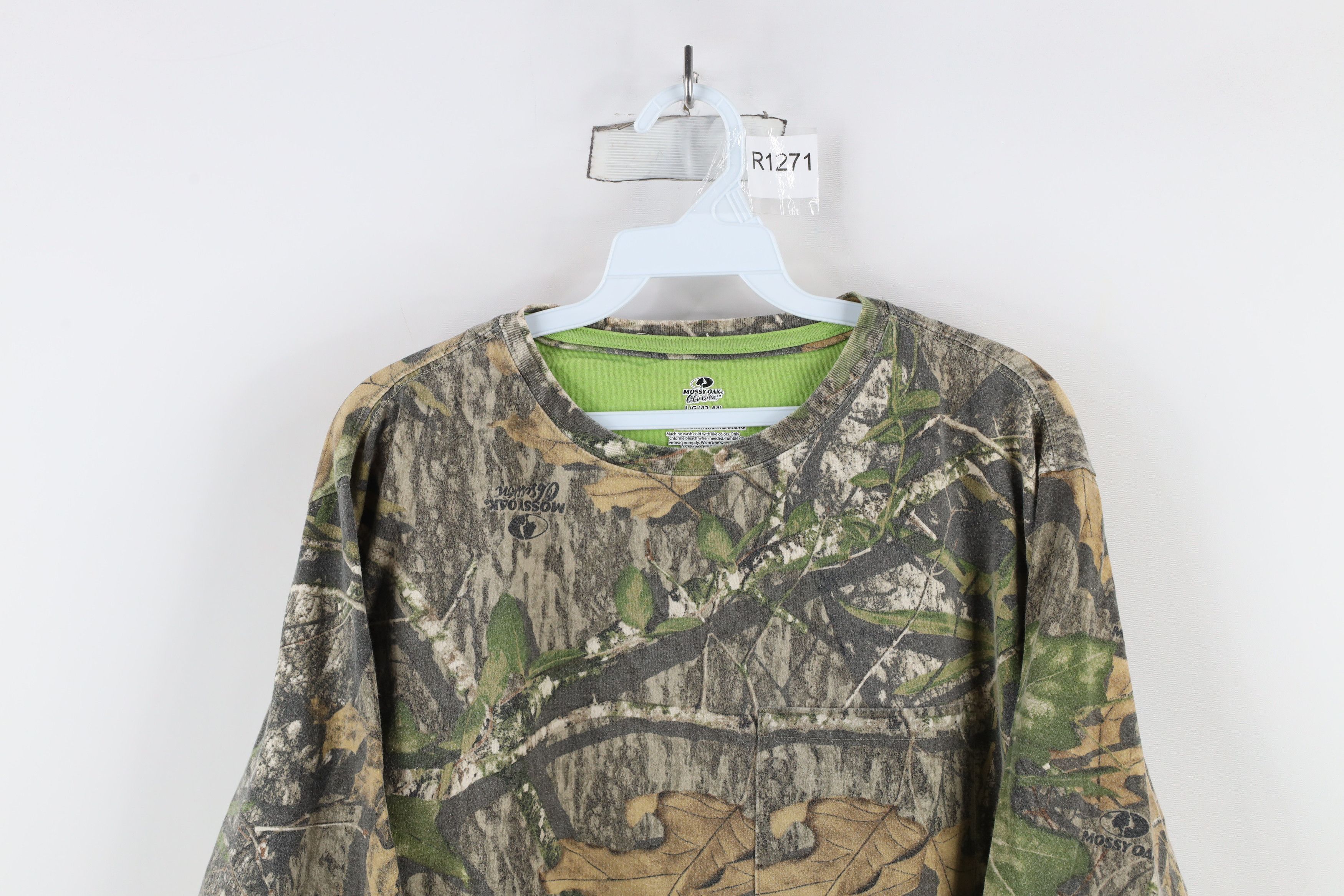 Vintage Vintage Y2K Streetwear Mossy Camouflage Long Sleeve T-Shirt Size US L / EU 52-54 / 3 - 2 Thumbnail