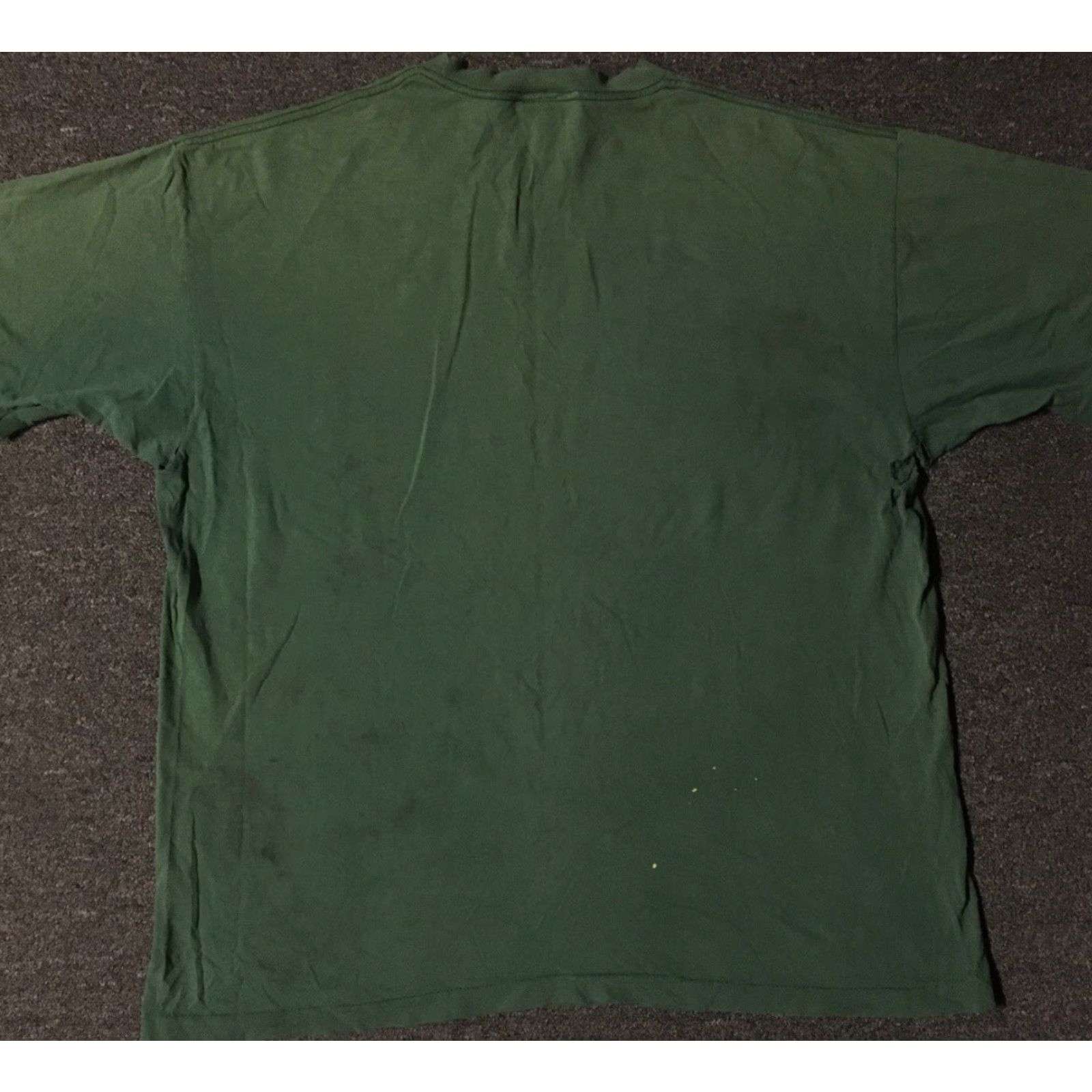 Vintage VINTAGE 90s Studio Umen Thrashed Faded Shirt XL Green Distressed Grunge Skate Surf Punk 80s Shirt Mens XL 90s 80s Size US XL / EU 56 / 4 - 2 Thumbnail