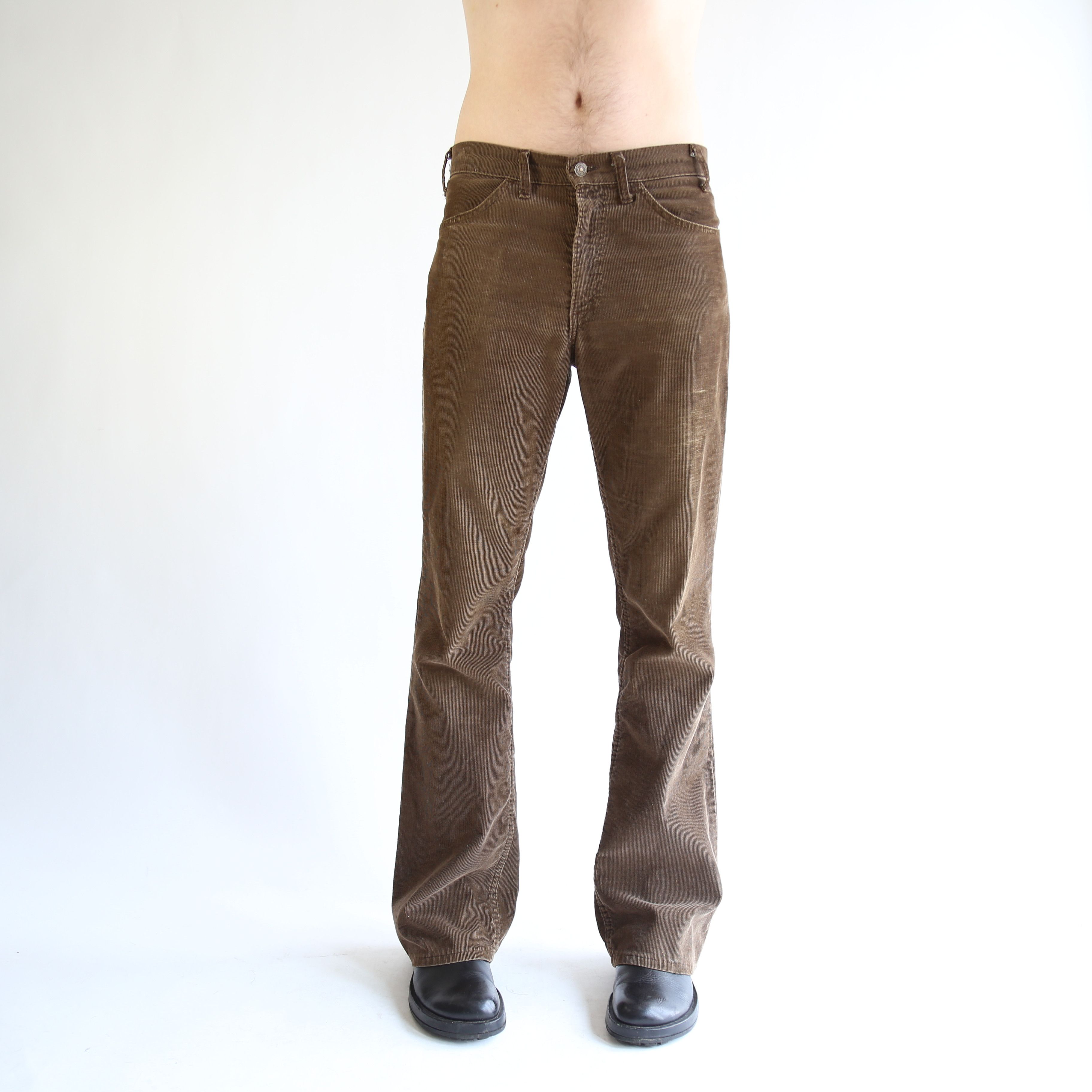 Japanese Brand × Levi's 1979 Levi’s brown corduroy flared pants Size US 32 / EU 48 - 6 Thumbnail