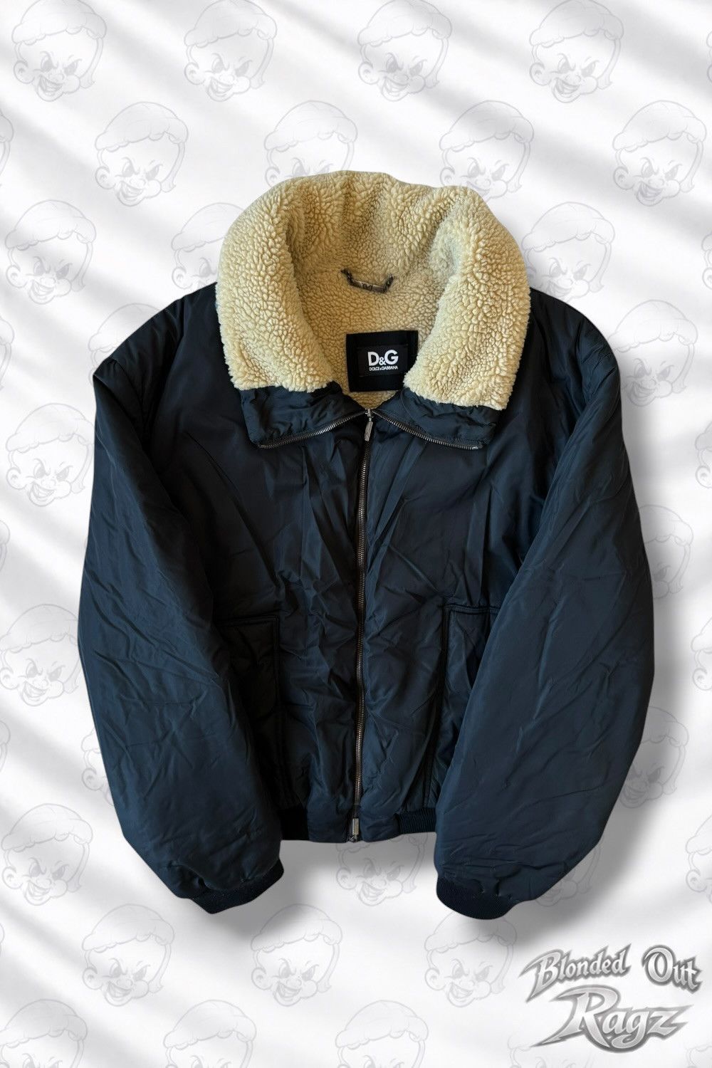 Dolce & Gabbana FW04 Dolce & Gabanna Coca Cola Archive Sherpa Puffer Jacket Size US XL / EU 56 / 4 - 3 Thumbnail