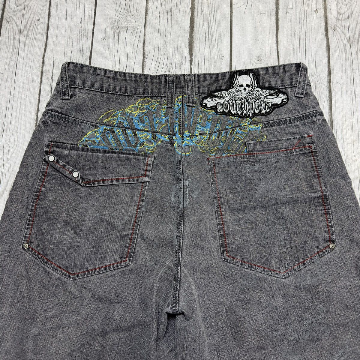 Southpole × Vintage Vintage Southpole jean shorts Size US 36 / EU 52 - 3 Thumbnail