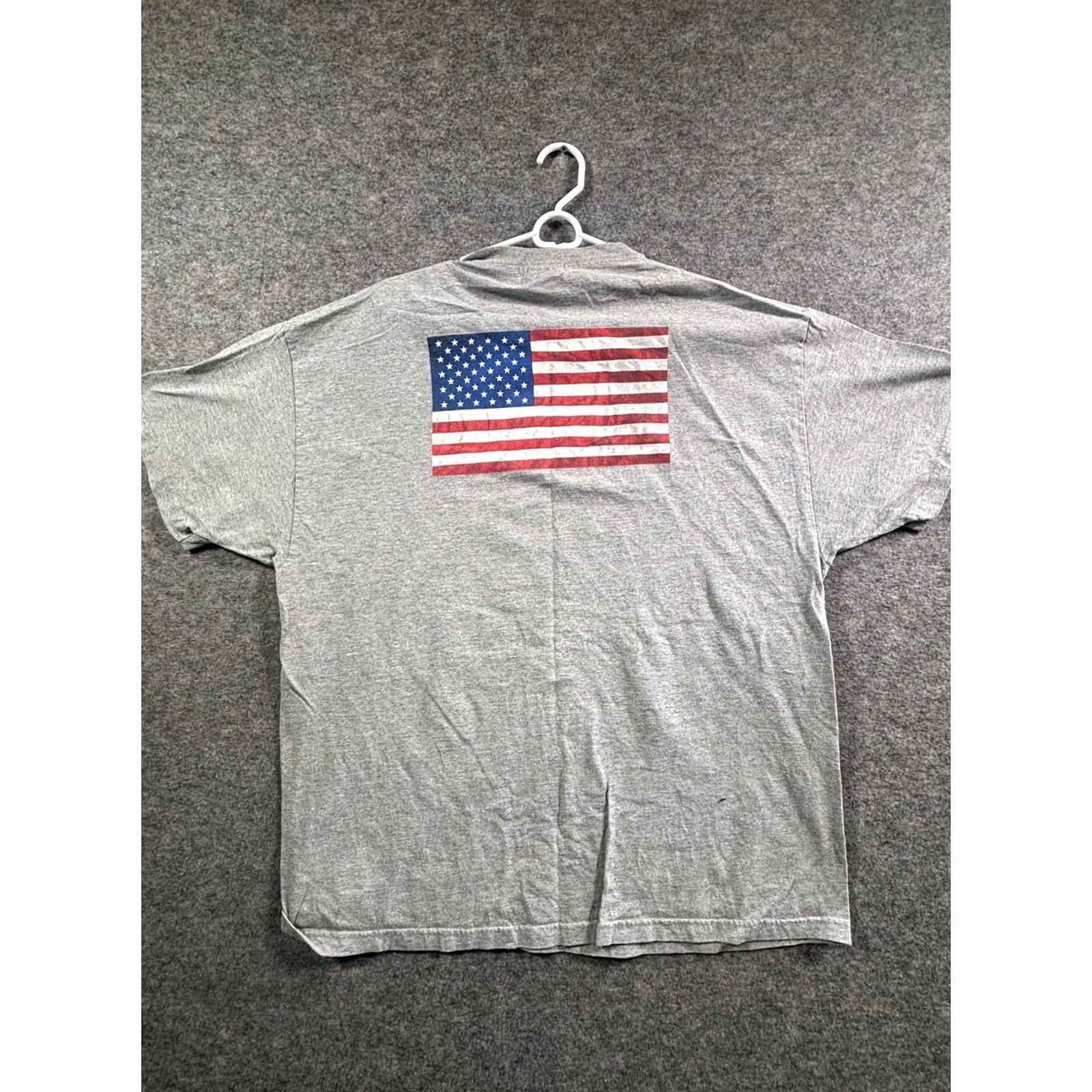 Vintage VINTAGE United States Air Force Tee Men L Gray 1990s Military Graphic Print Shirt Size US L / EU 52-54 / 3 - 7 Thumbnail